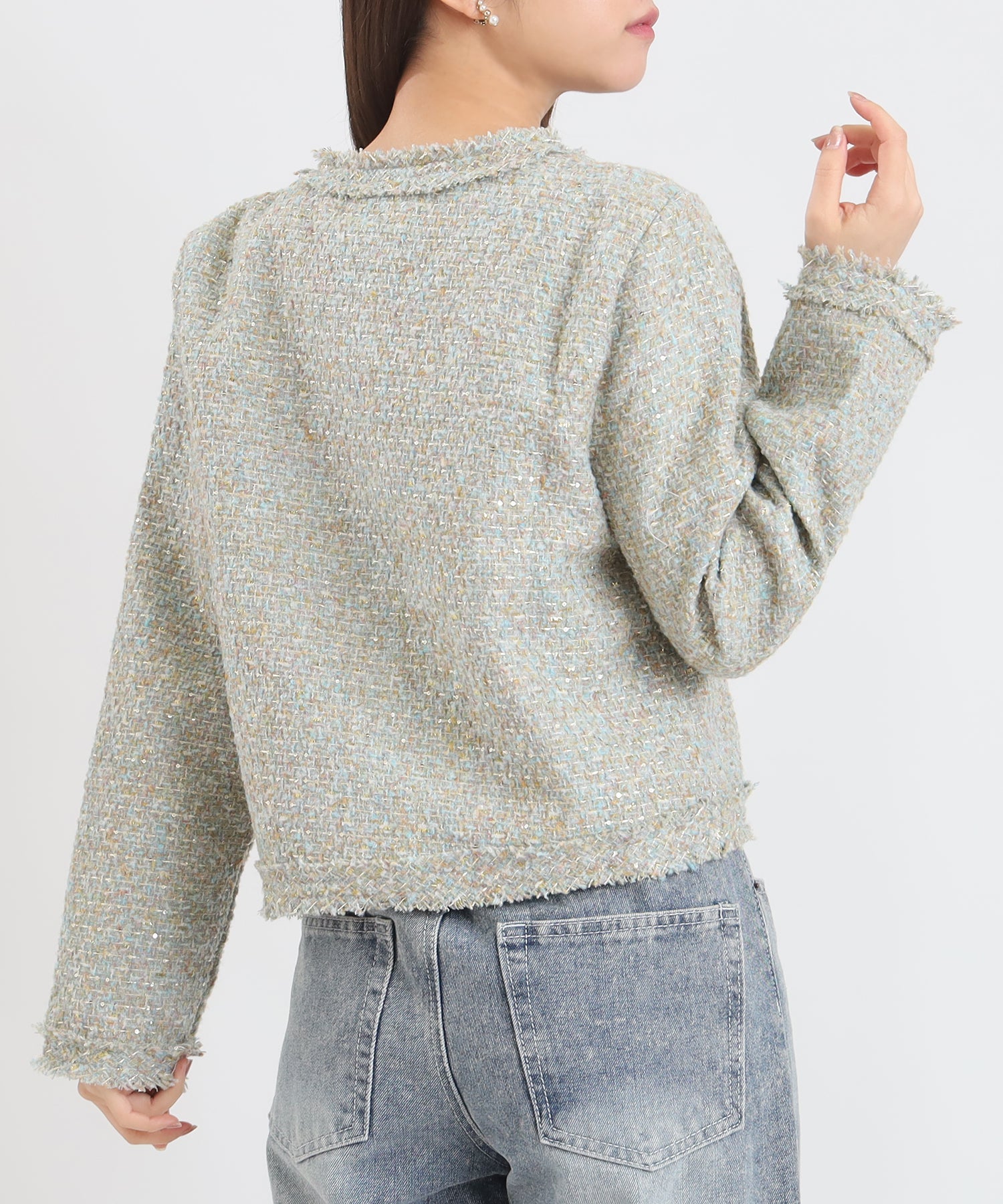 グリーン model:156 着用サイズ:M