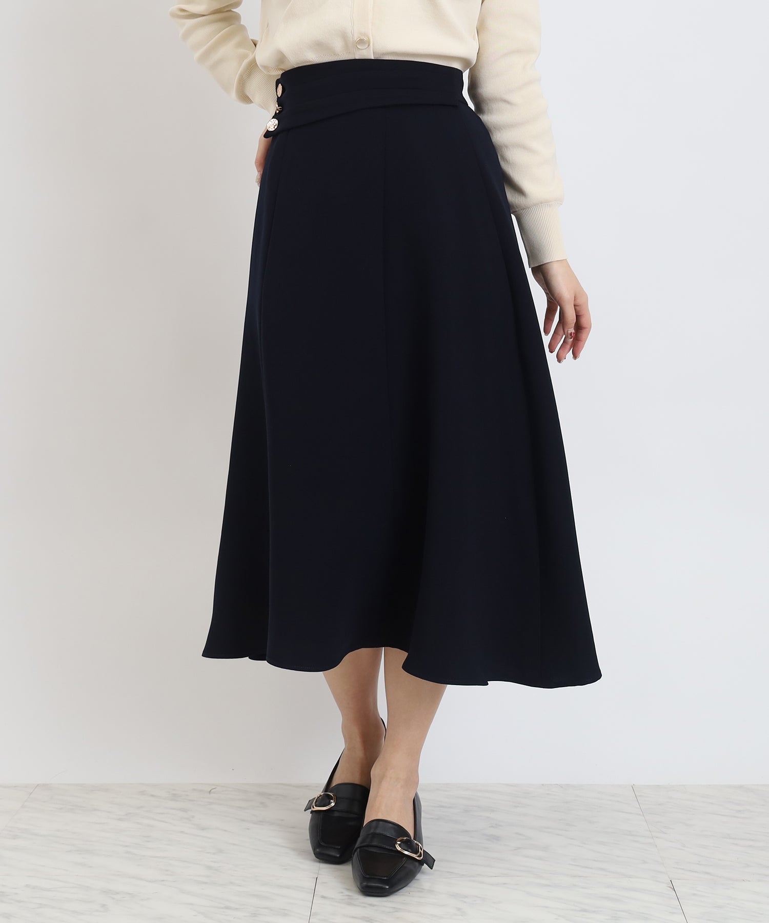 ネイビー model:160cm 着用サイズ:M