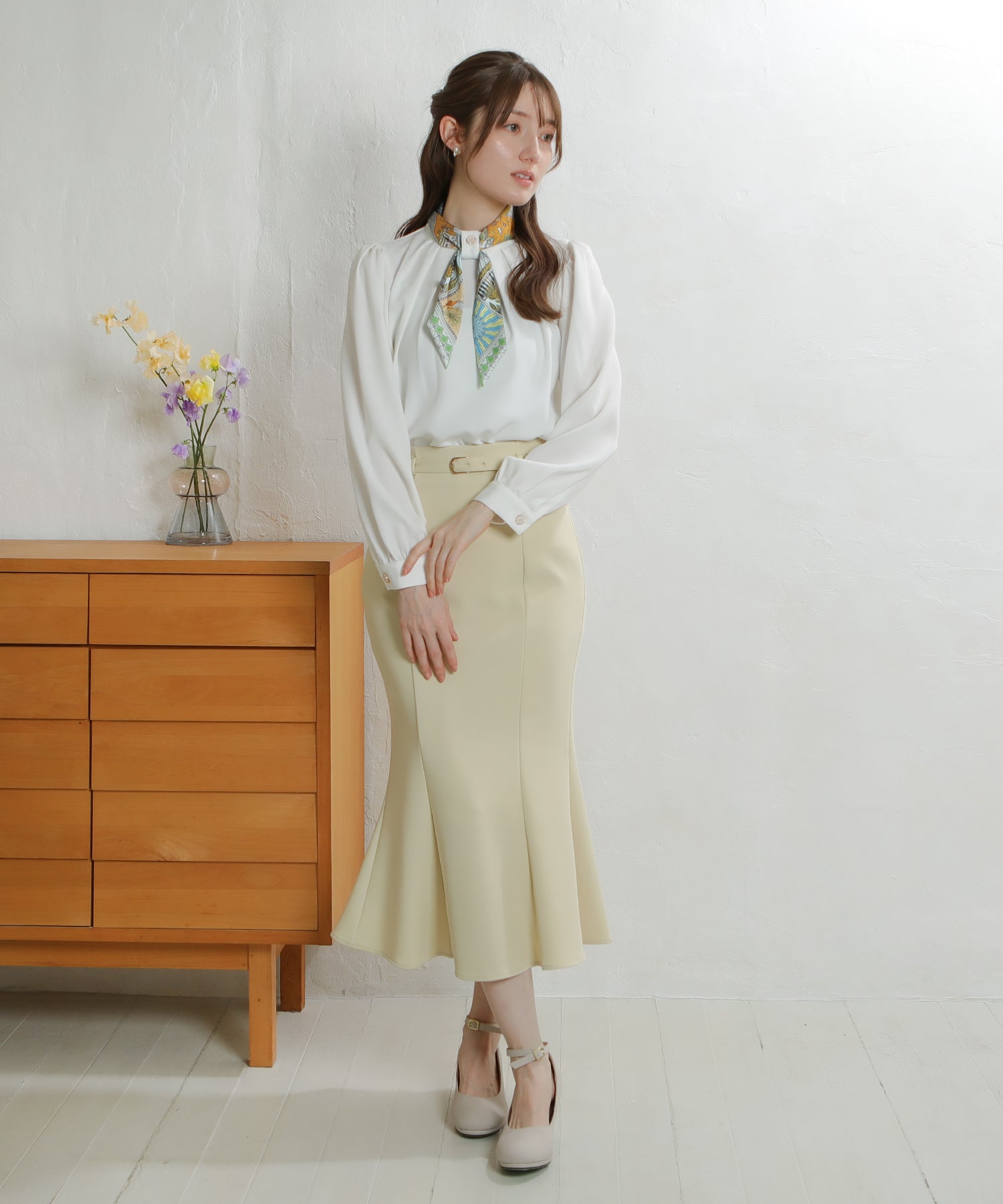 ホワイト model:163cm 着用サイズ:M