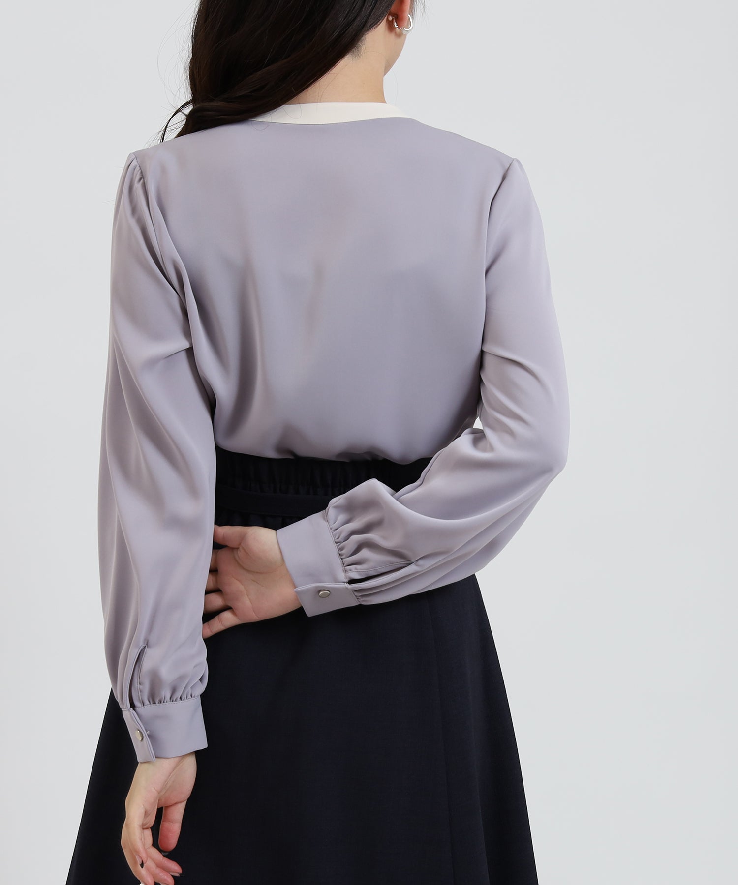 ラベンダー model:156cm/骨格ストレート 着用サイズ:M