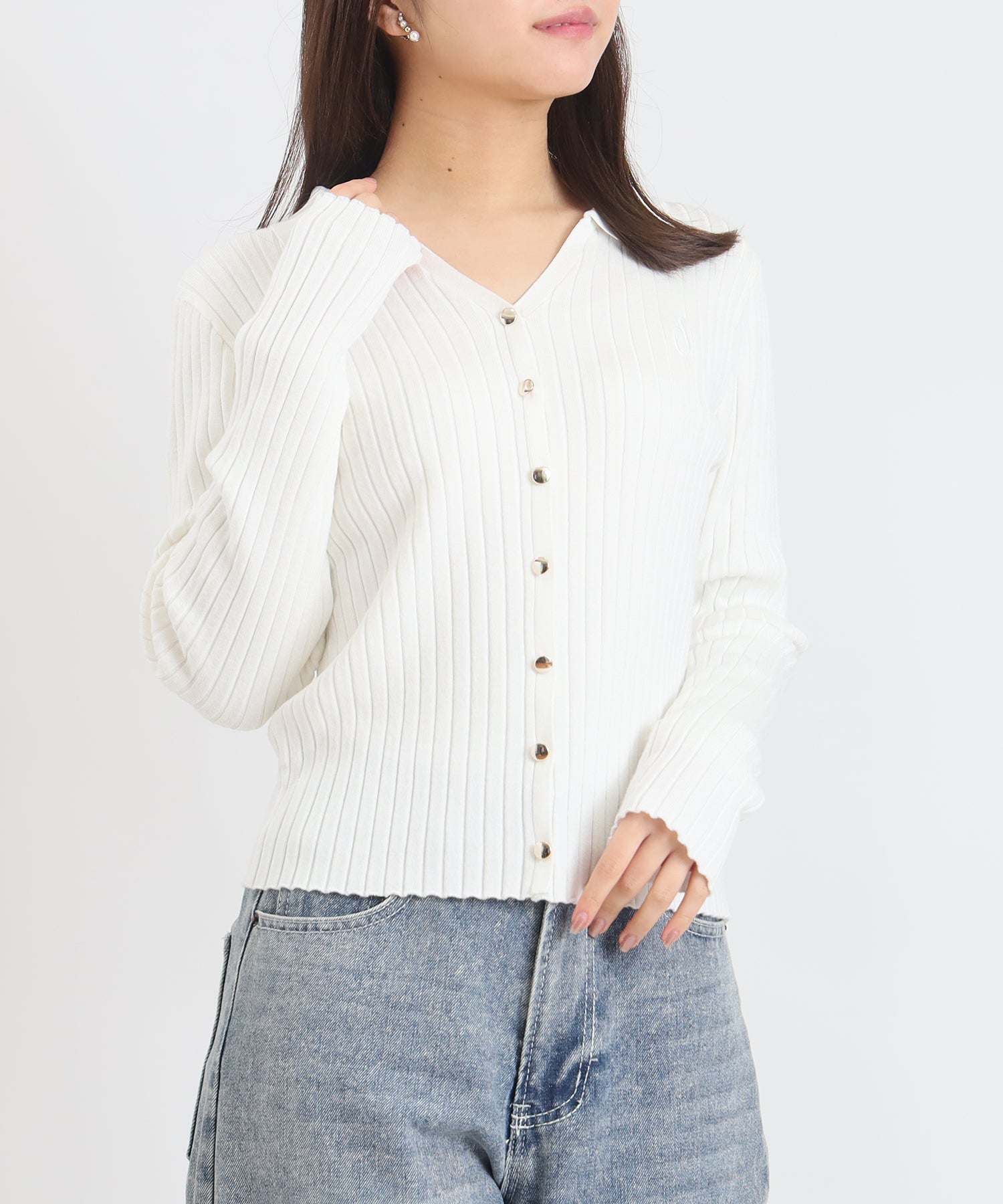 ホワイト model:156 着用サイズ:M