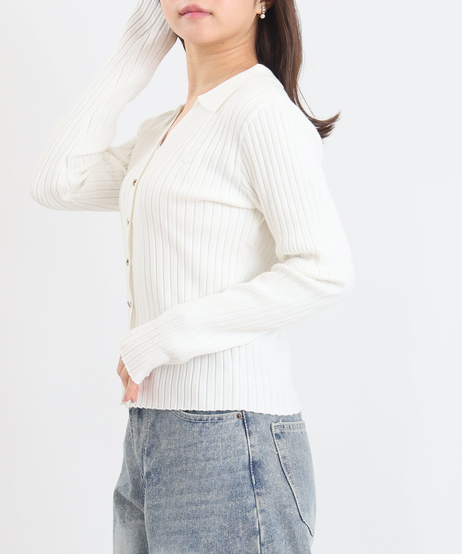 ホワイト model:156 着用サイズ:M