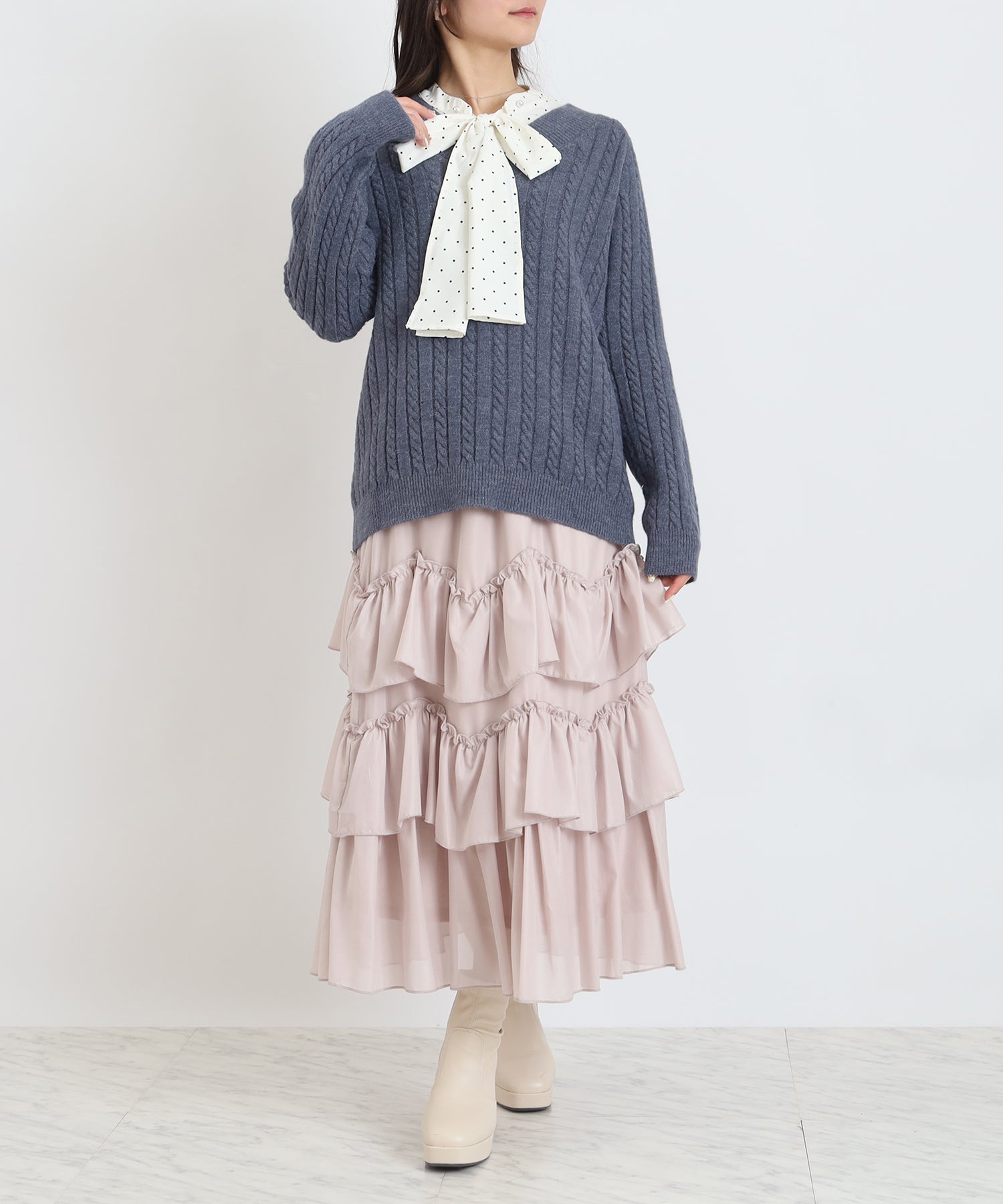 ピンク model:160cm 着用サイズ:M