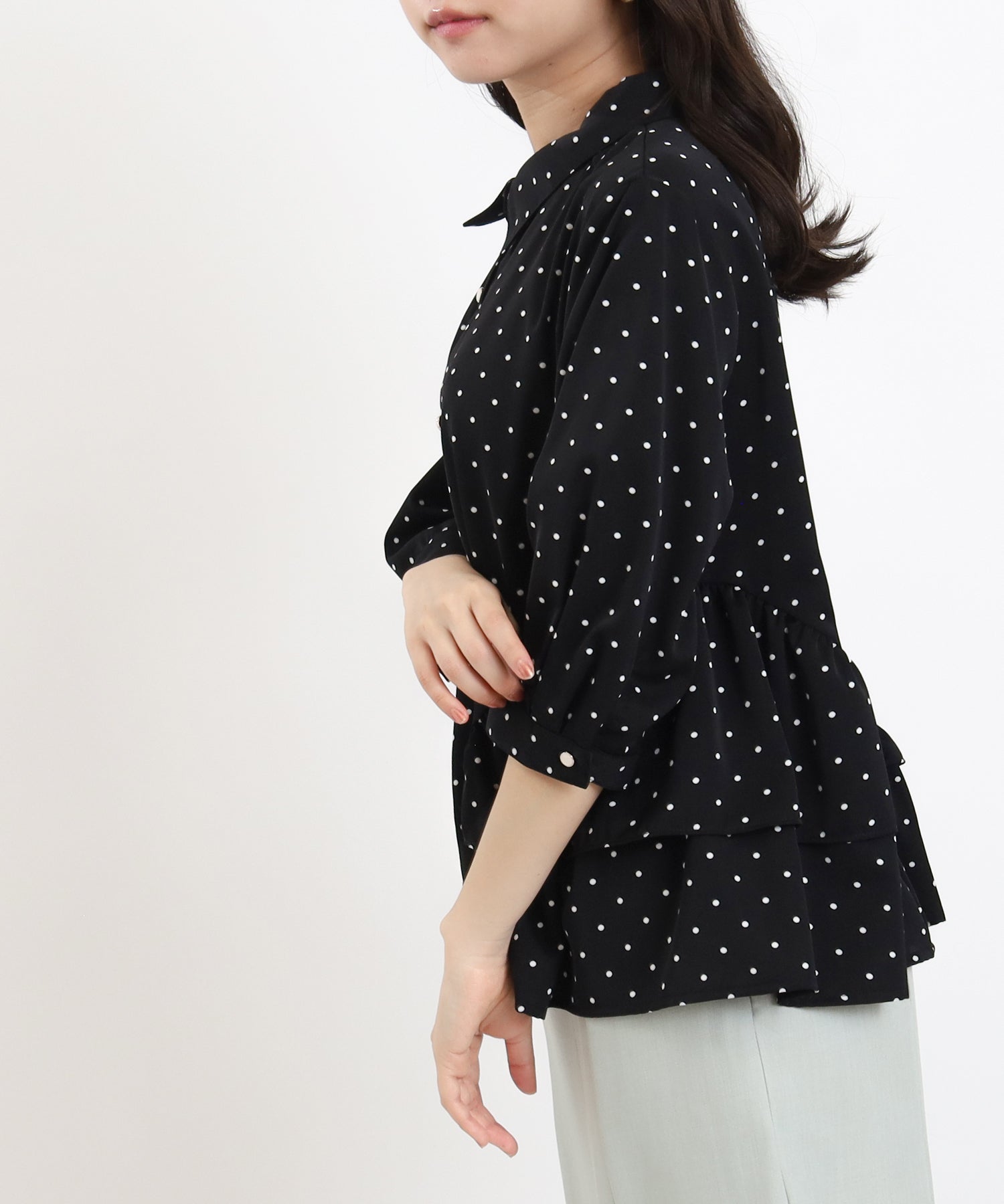 ブラック model:156 着用サイズ:M