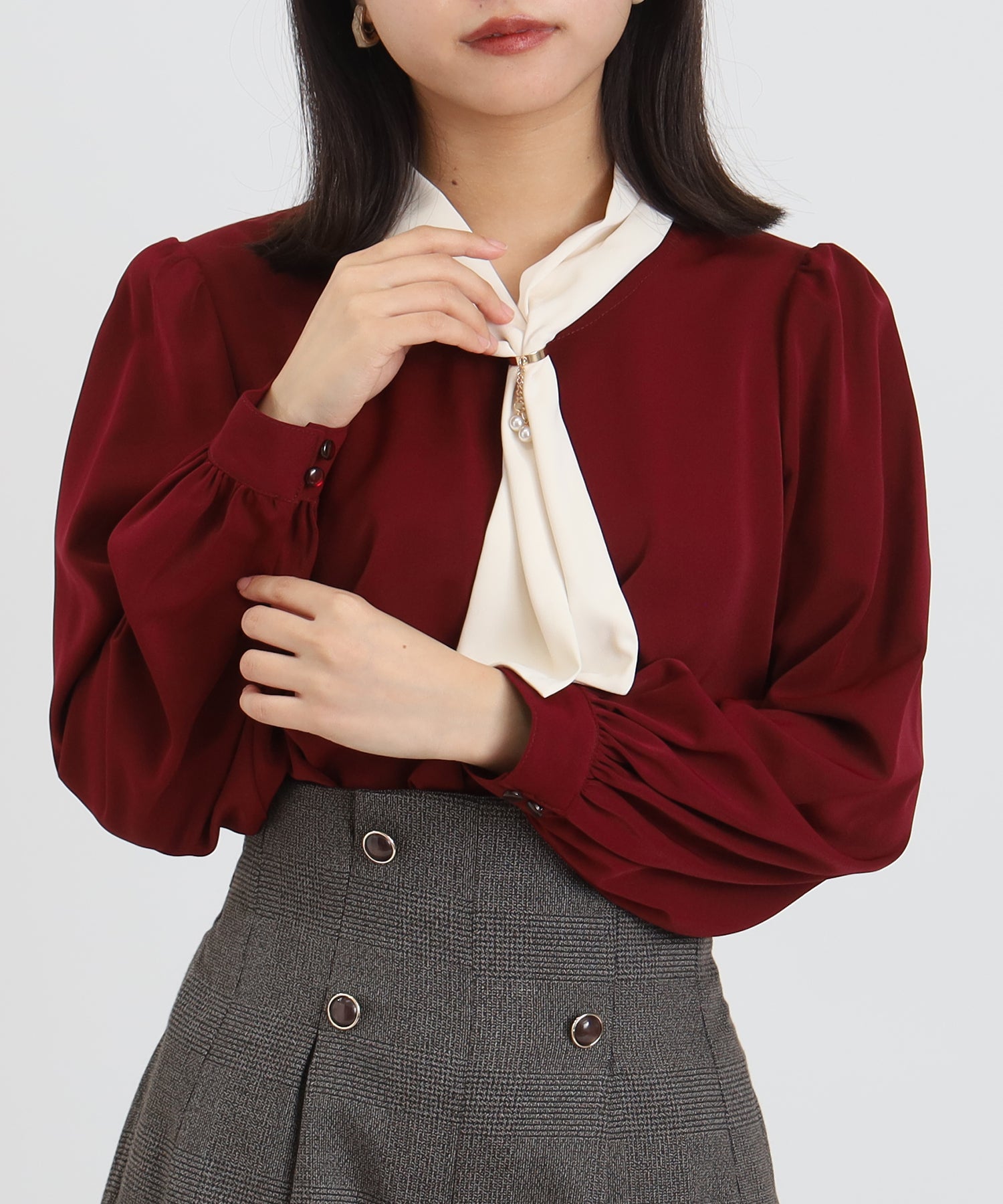 ワイン model:156 着用サイズ:S