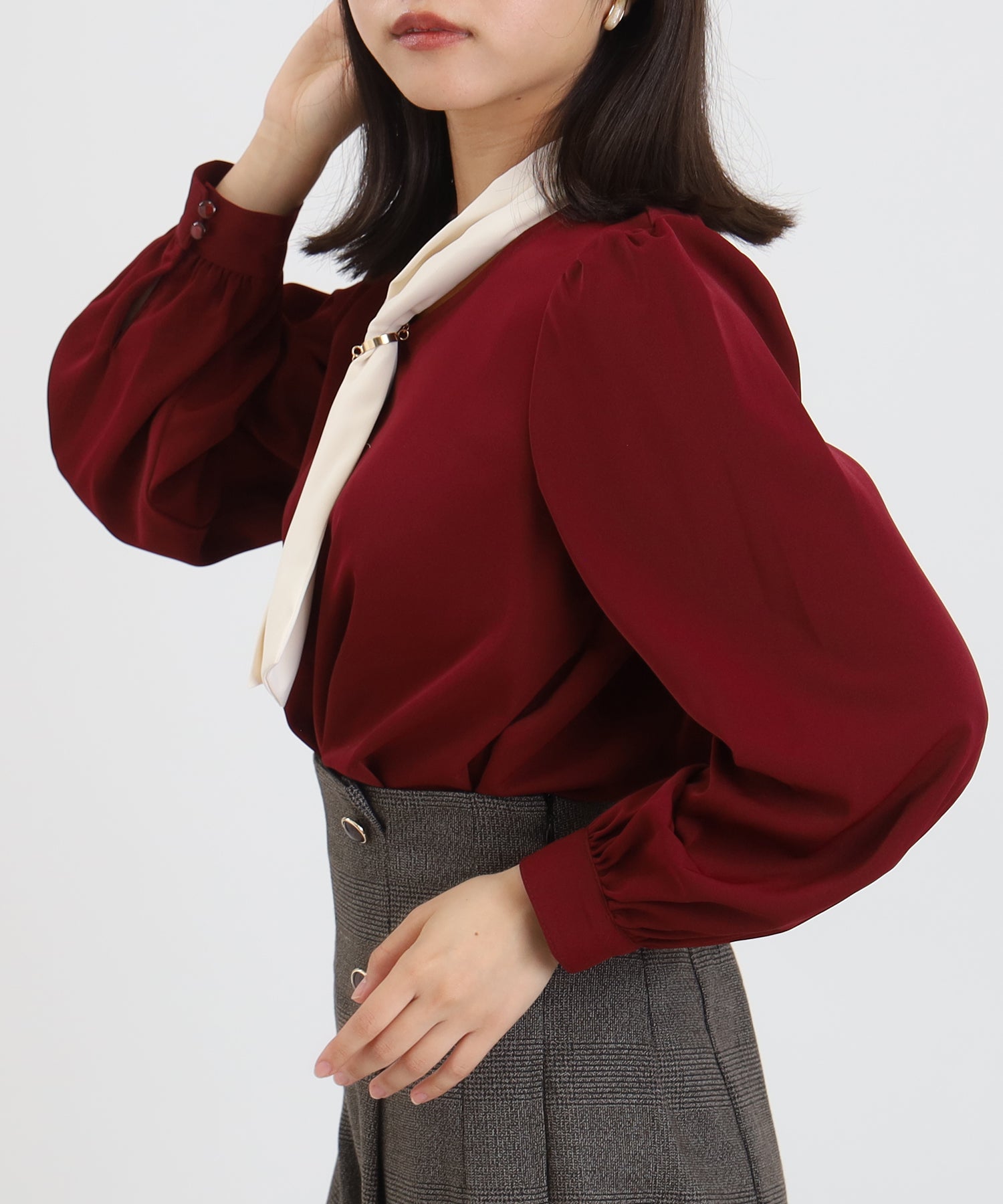 ワイン model:156 着用サイズ:S