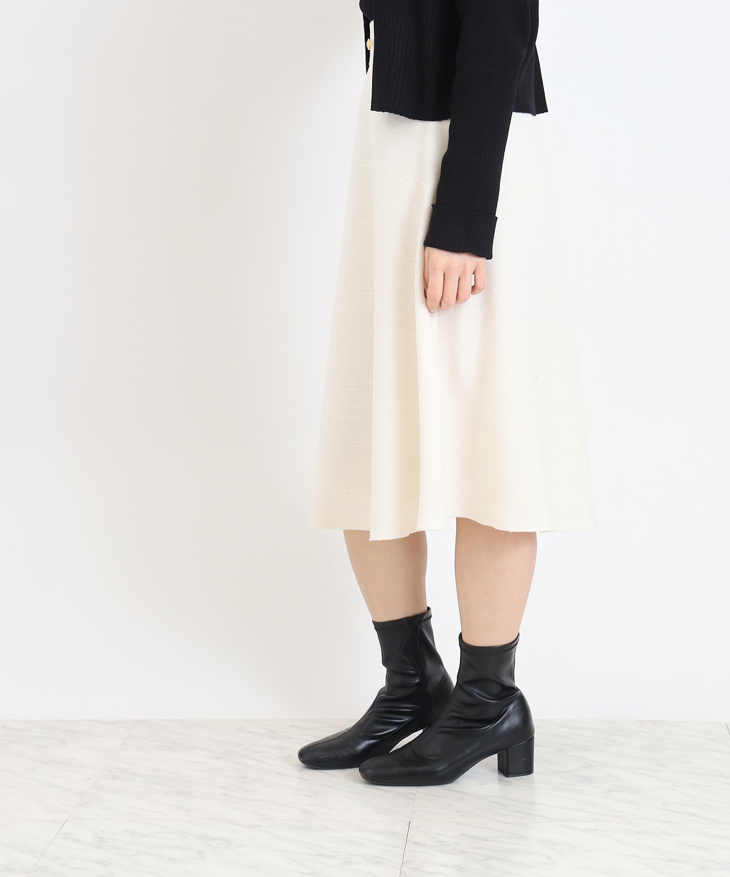 ホワイト model:160 着用サイズ:M