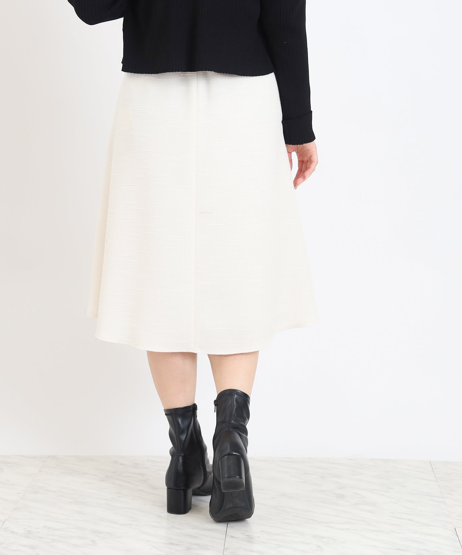 ホワイト model:160 着用サイズ:M