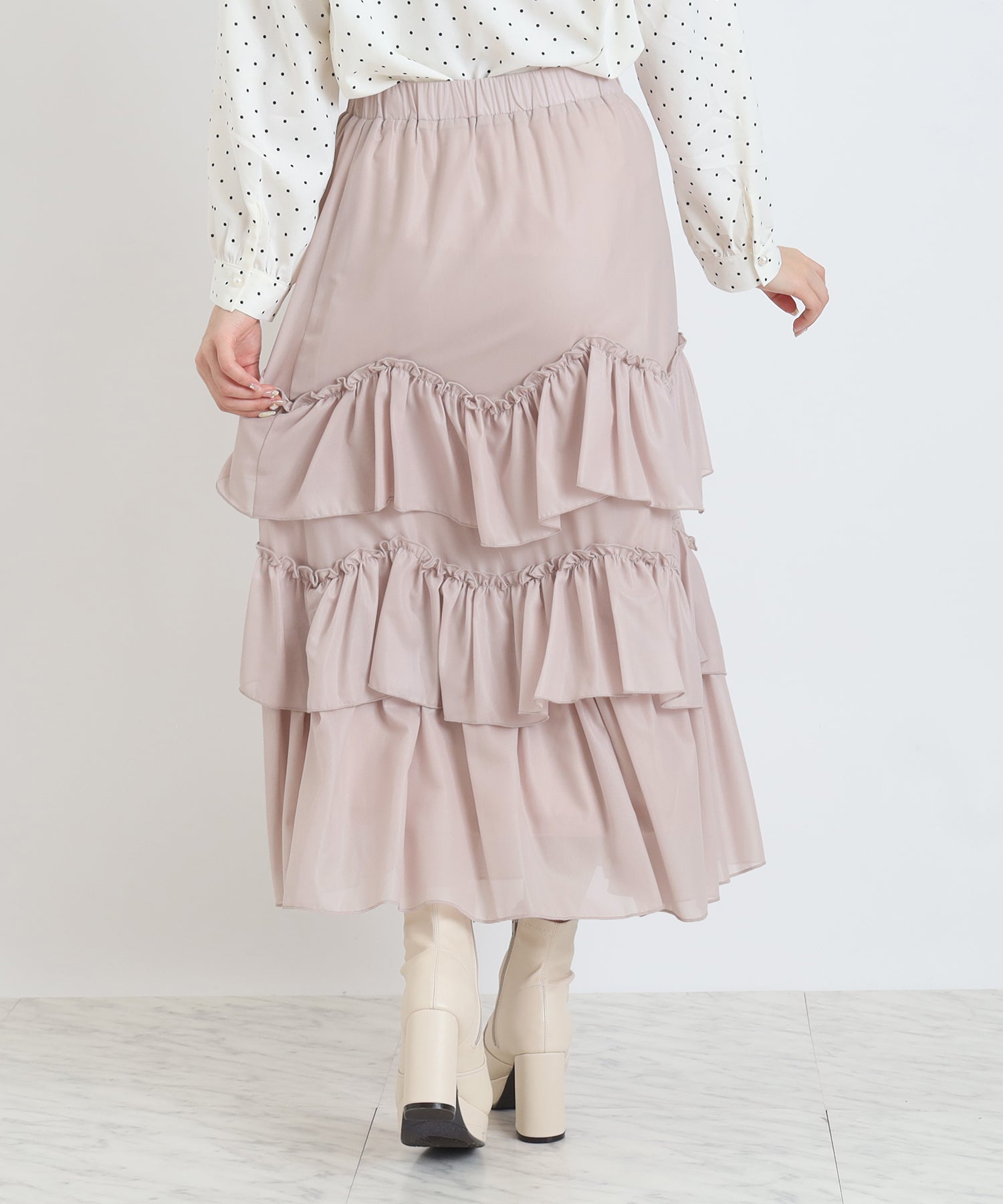 ピンク model:160cm 着用サイズ:M