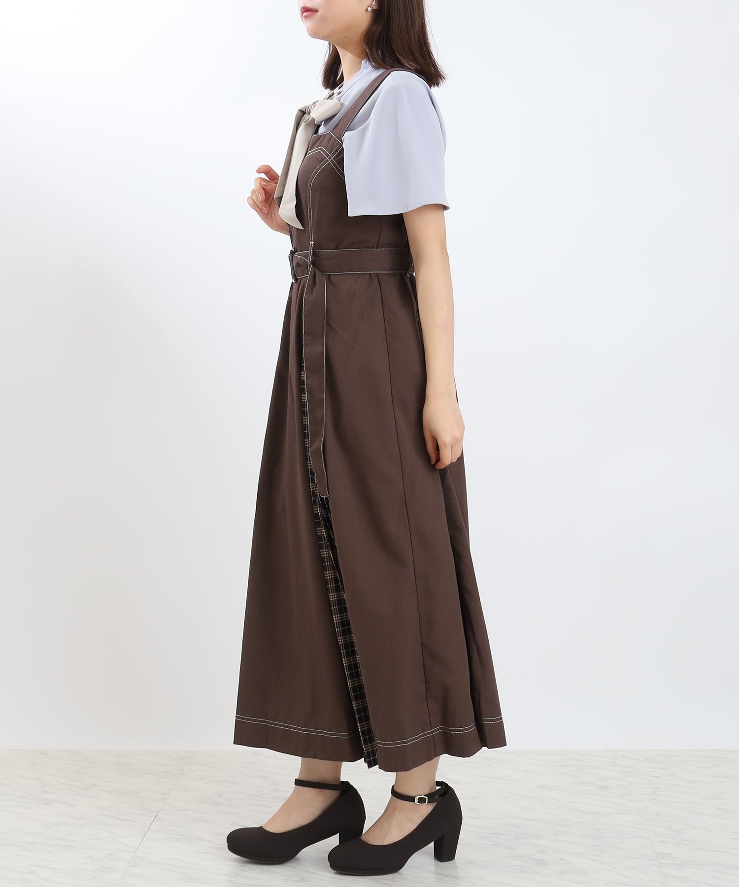 ブラウン model:156 着用サイズ:M