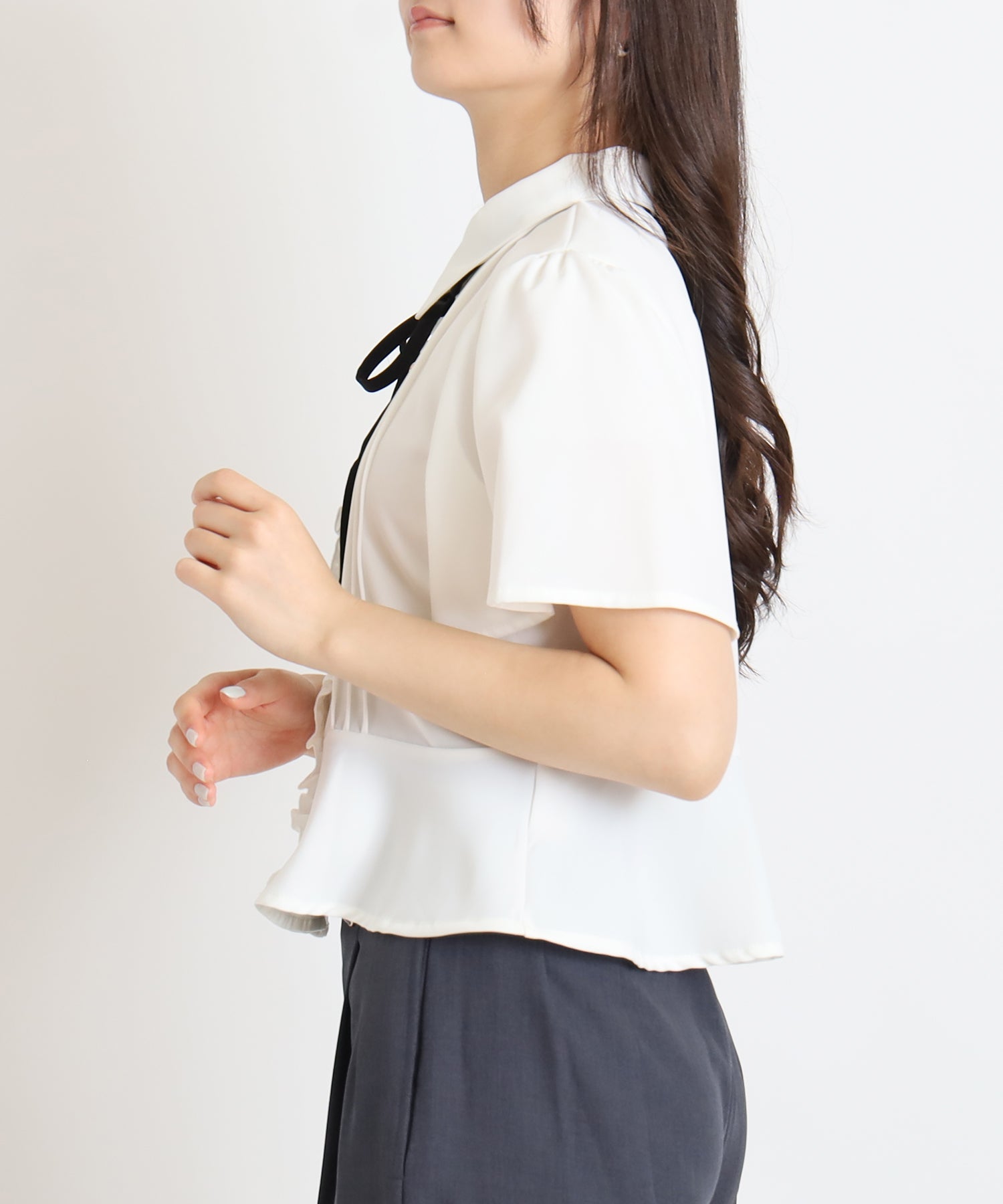ホワイト model:160cm 着用サイズ:M