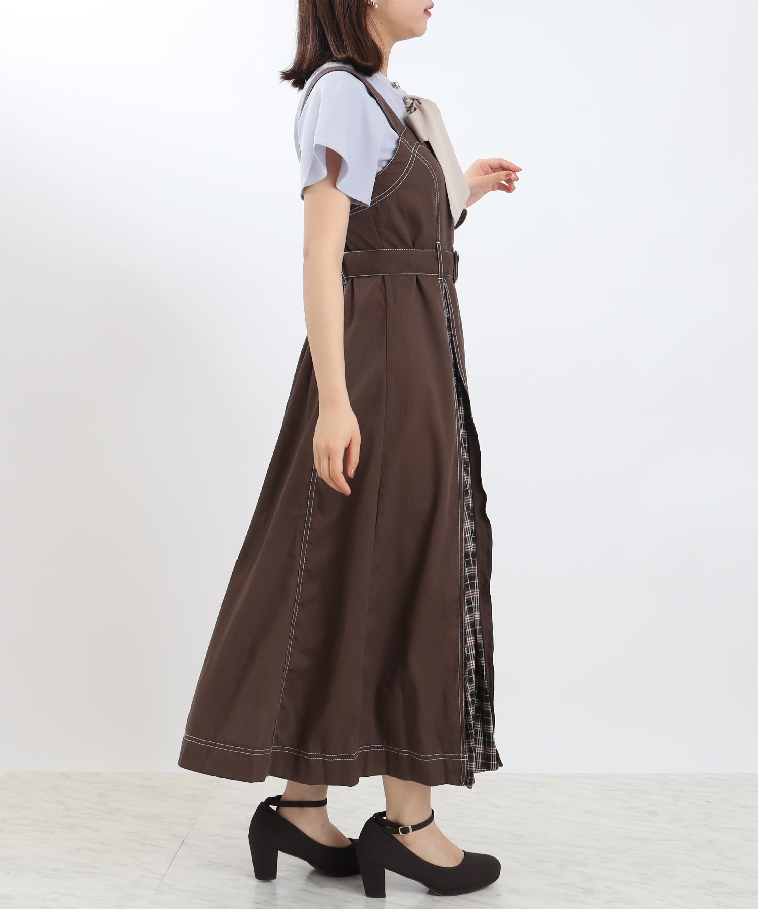 ブラウン model:156 着用サイズ:M