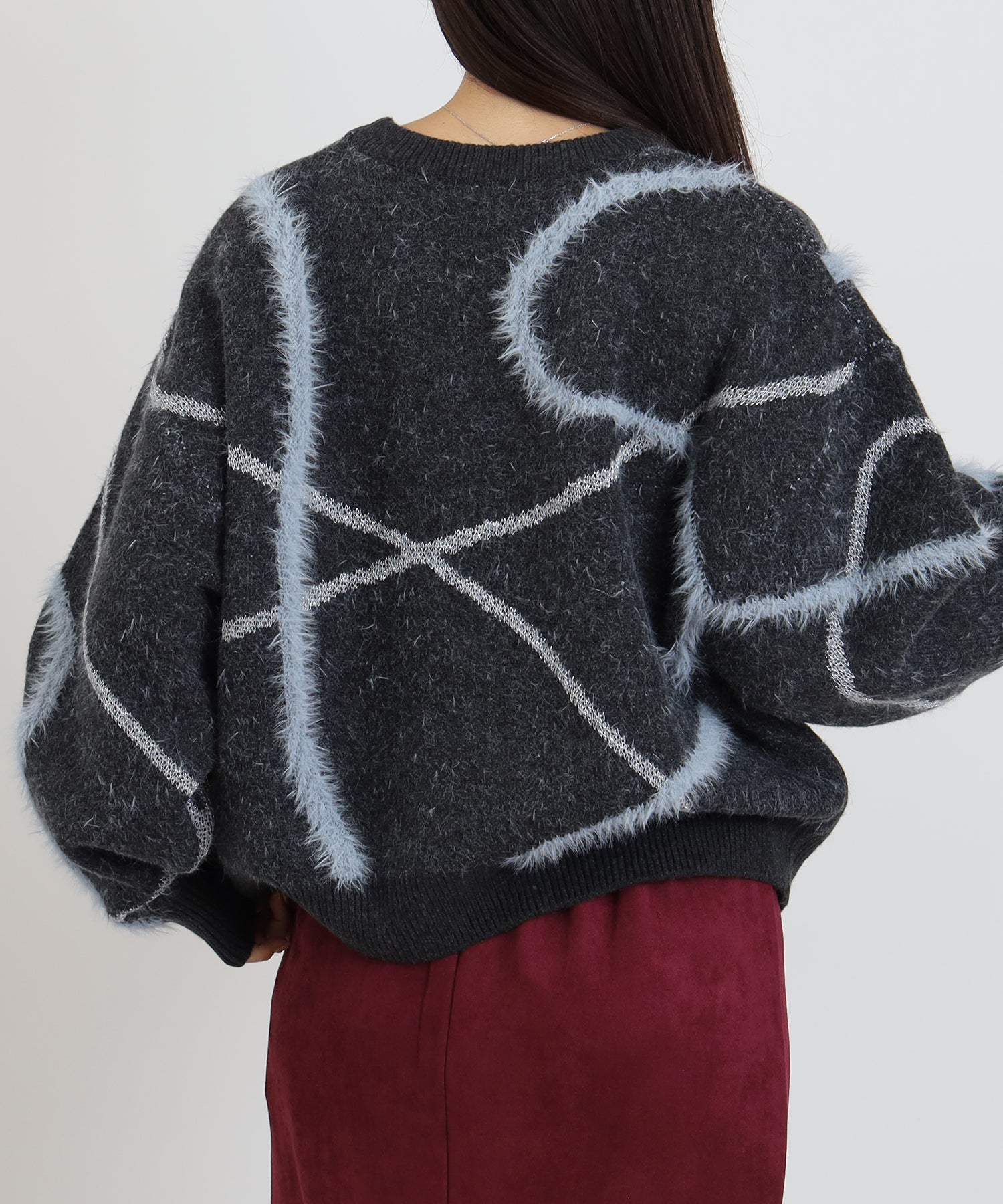 チャコール model:160cm 着用サイズ:M