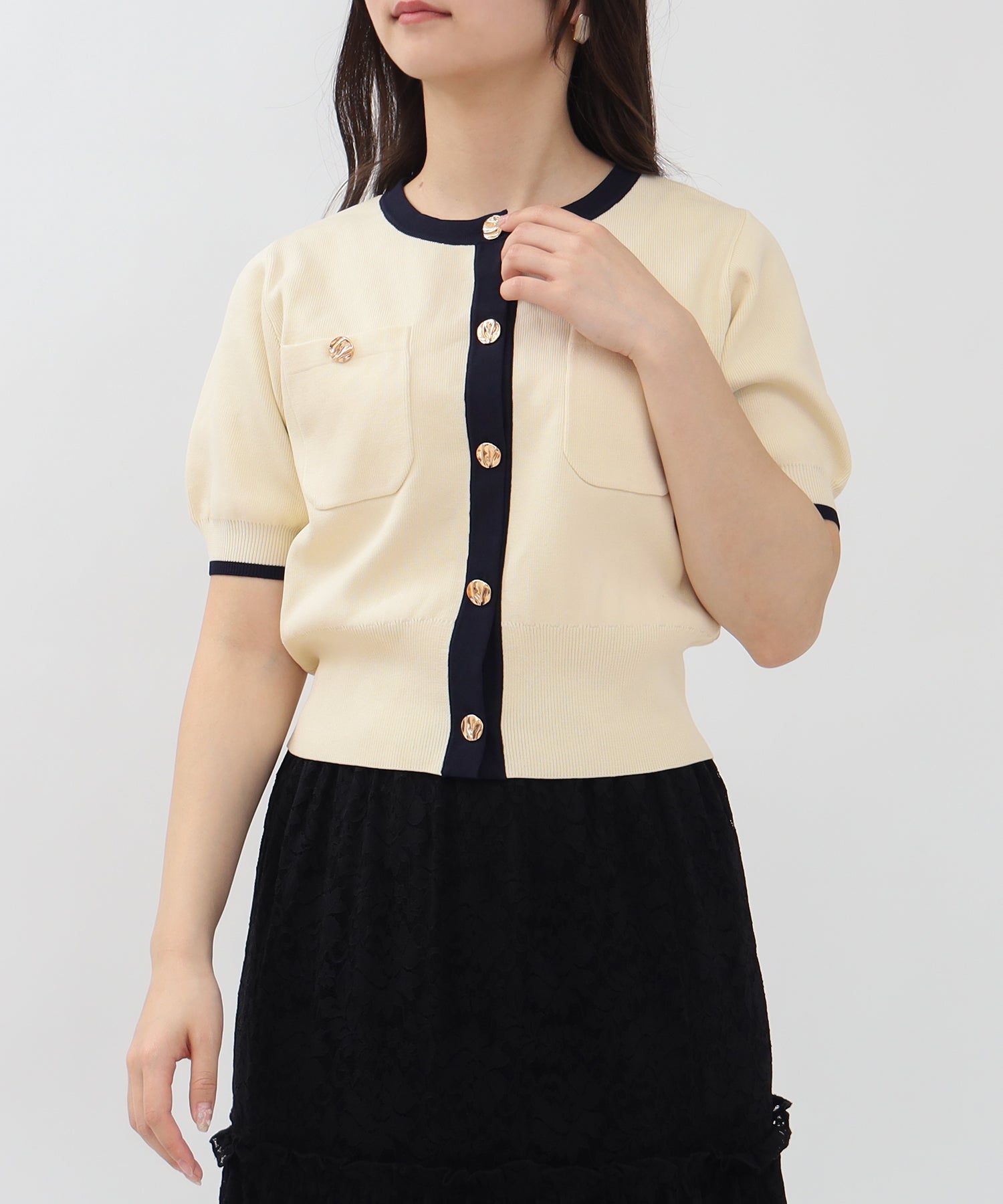 アイボリー model:160㎝ 着用サイズ:M