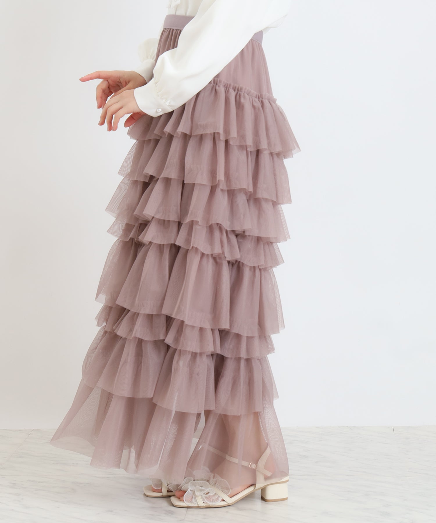 ピンク model:156 着用サイズ:M