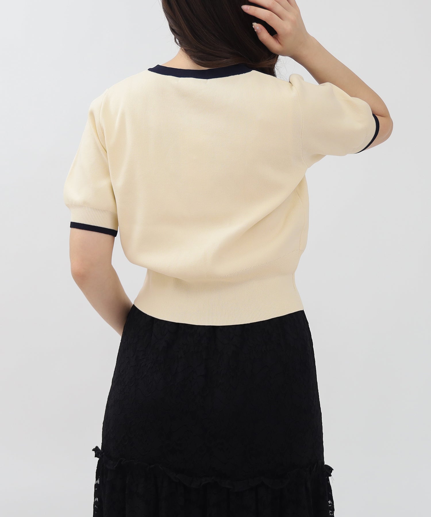 アイボリー model:160㎝ 着用サイズ:M