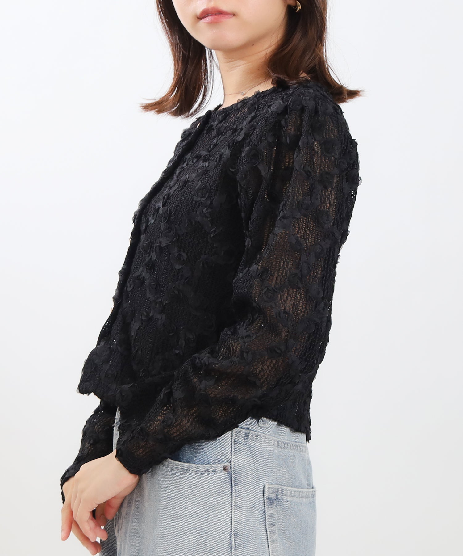 ブラック model:156 着用サイズ:M