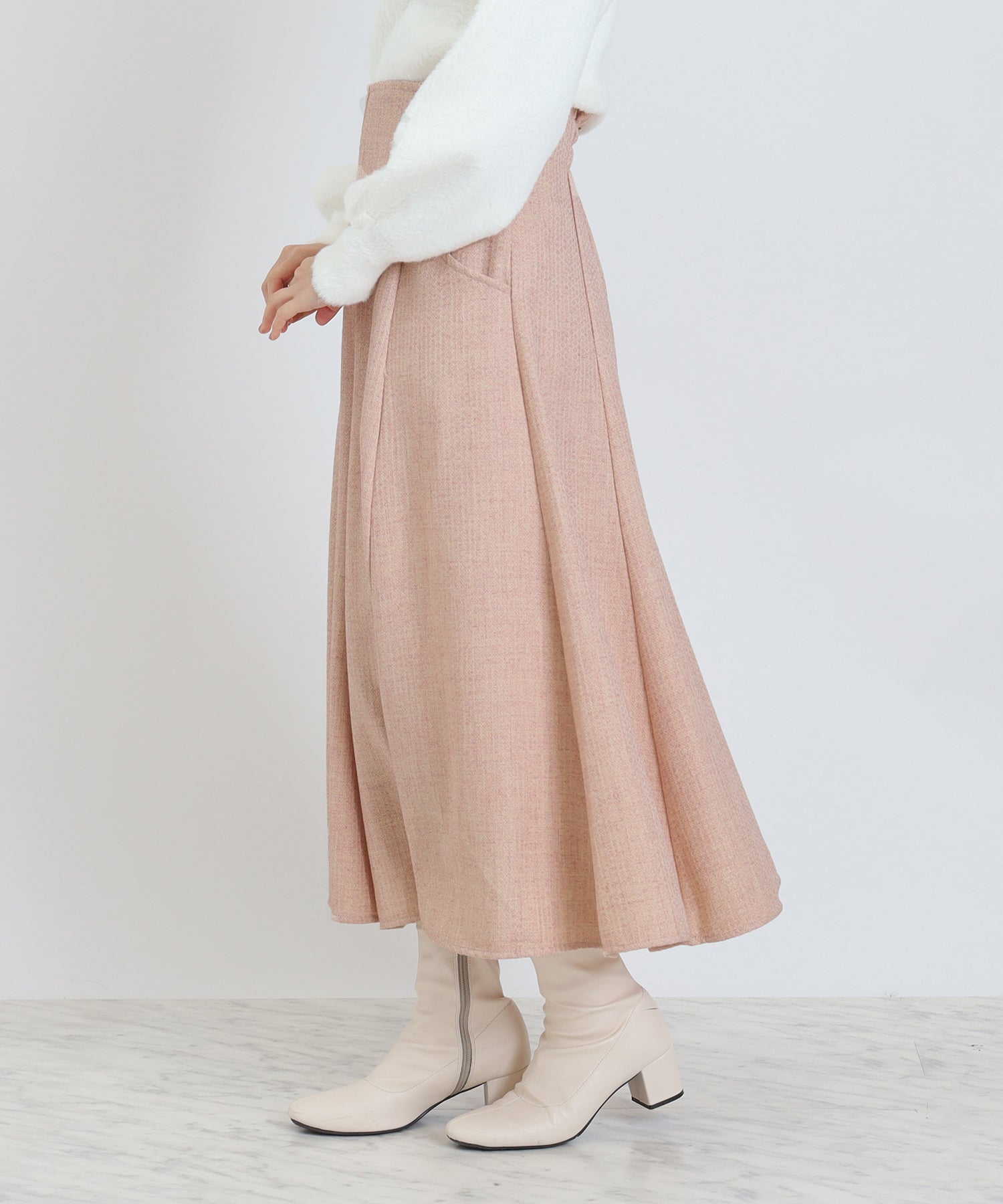 ピンク model:156cm 着用サイズ:M