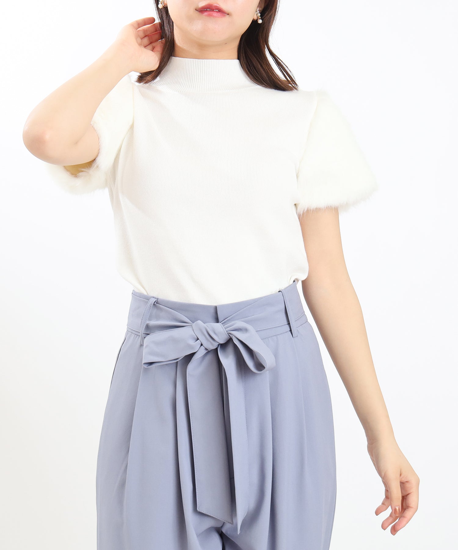ホワイト model:156 着用サイズ:M