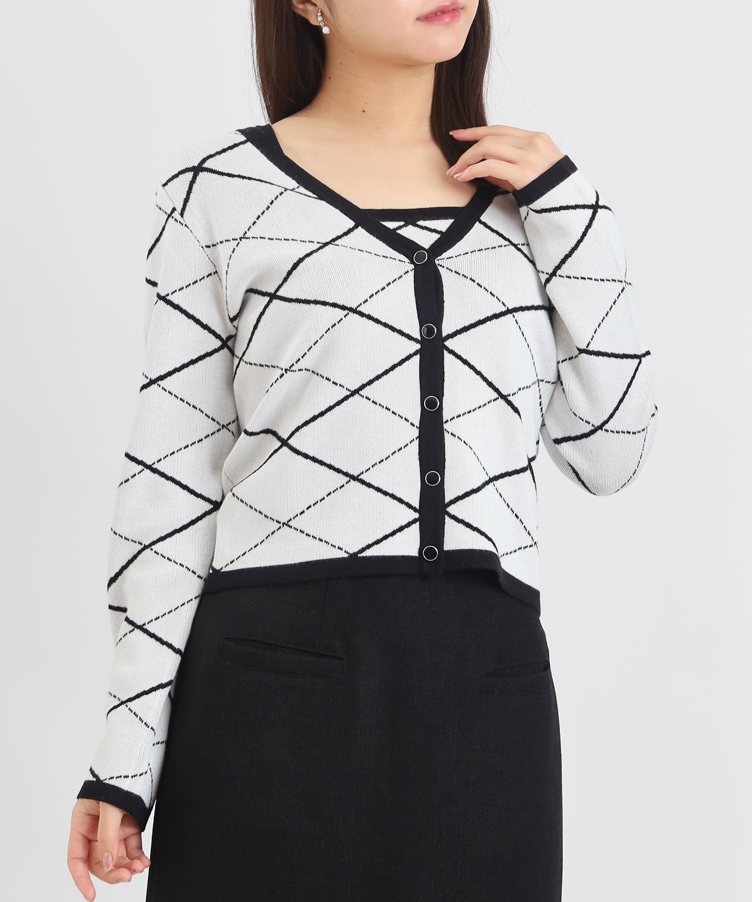 ホワイト model:156cm 着用サイズ:M