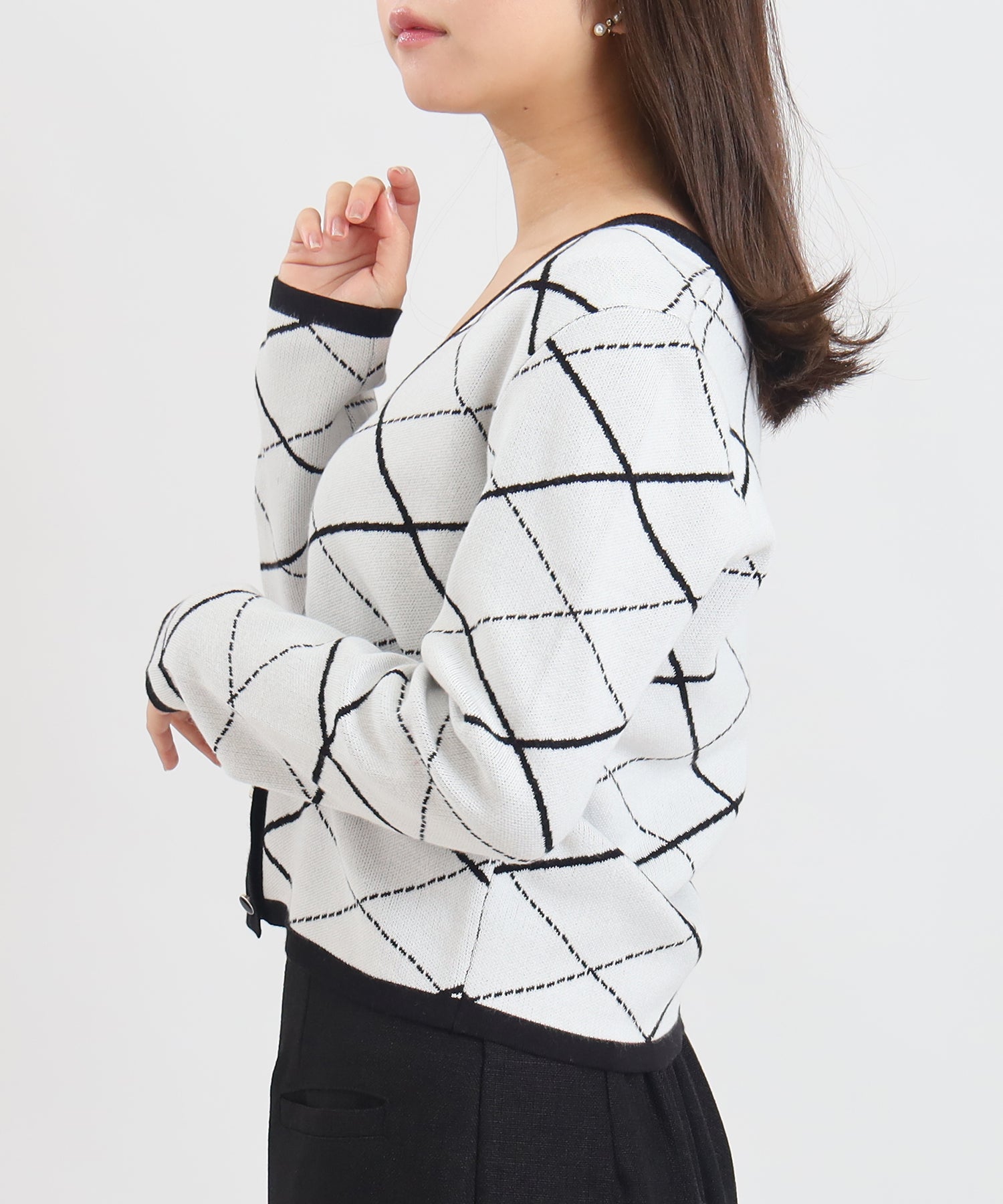 ホワイト model:156cm 着用サイズ:M