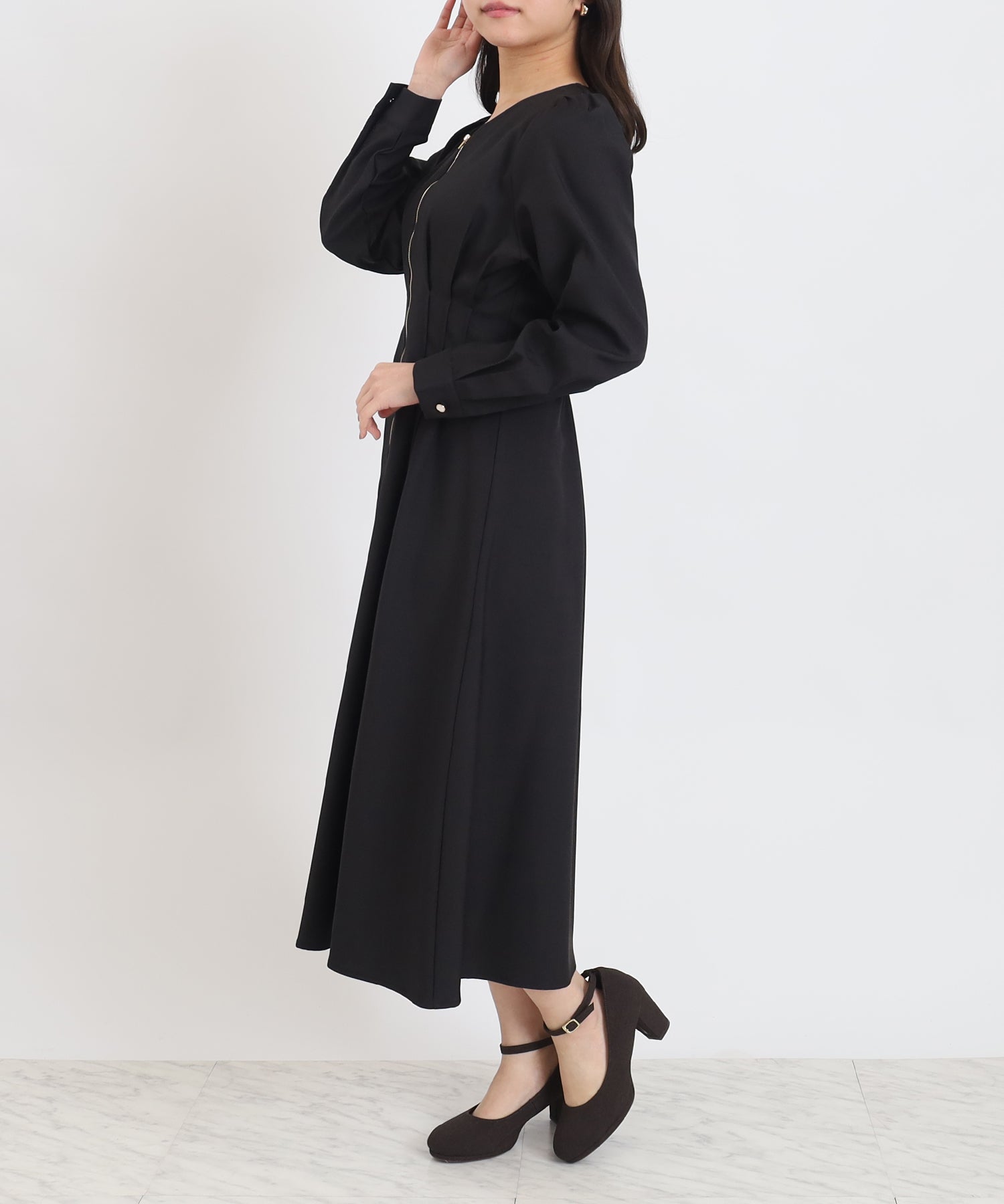 ブラック model:156cm 着用サイズ:M