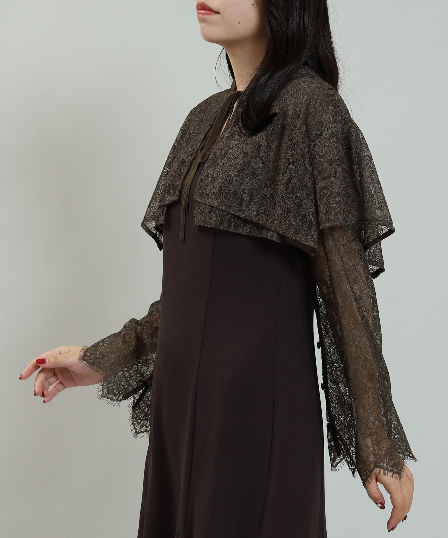 ブラウン model:156cm 着用サイズ:M