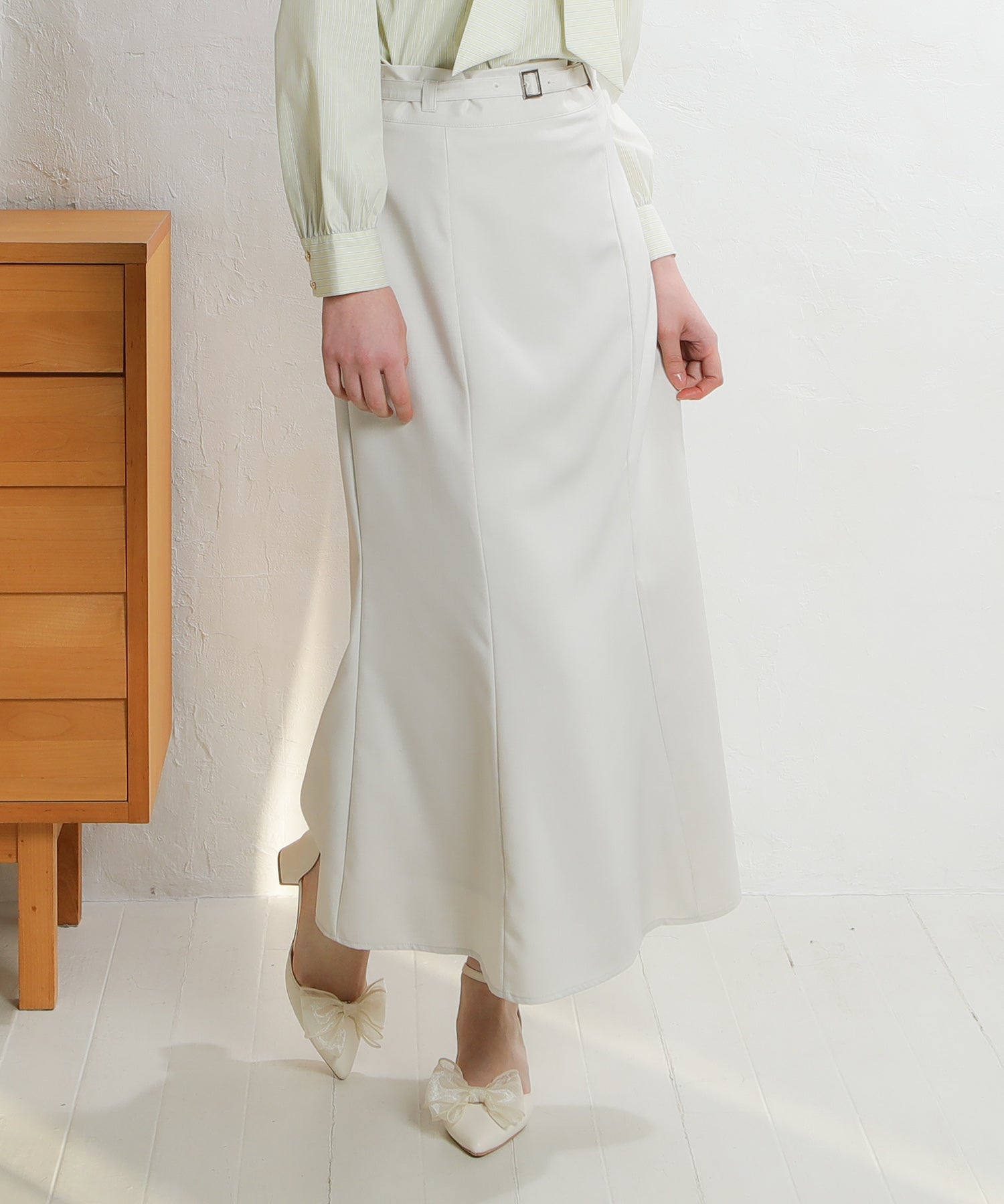 ベージュ model:171 着用サイズ:M