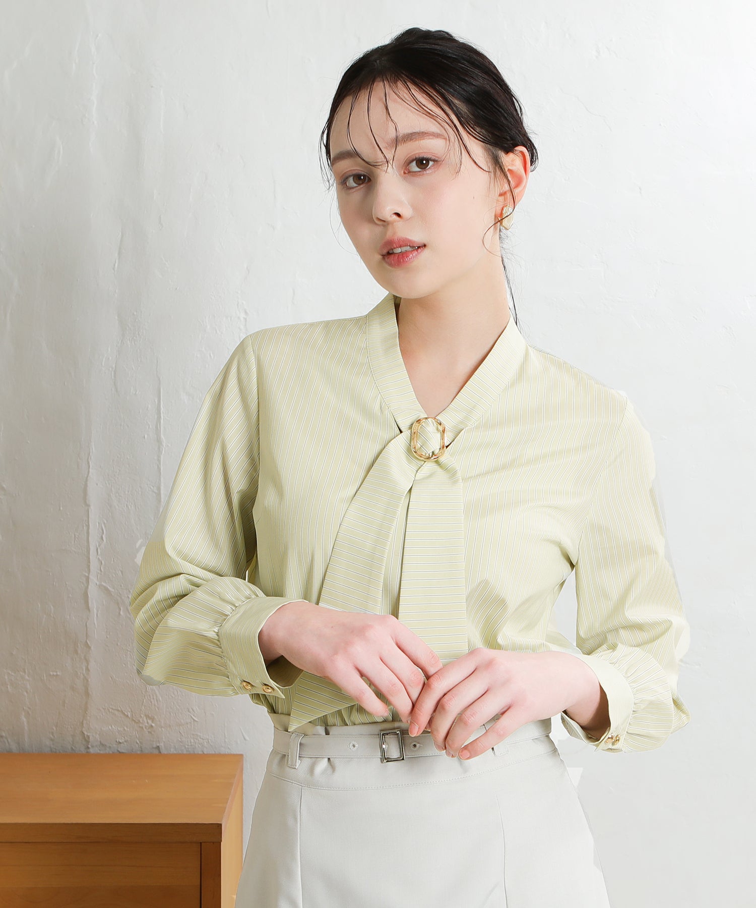 イエロー model:171cm 着用サイズ:M