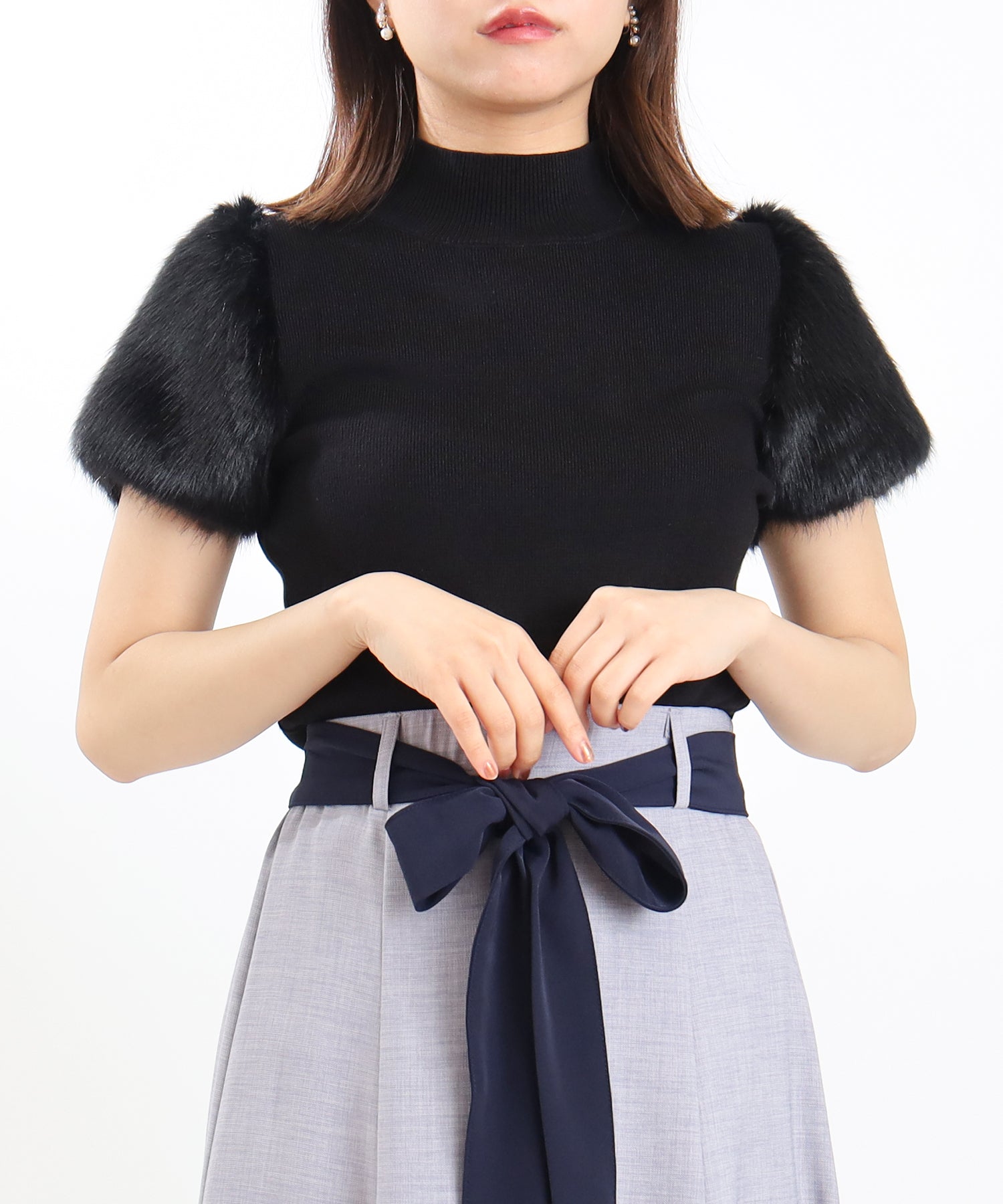 ブラック model:156 着用サイズ:M