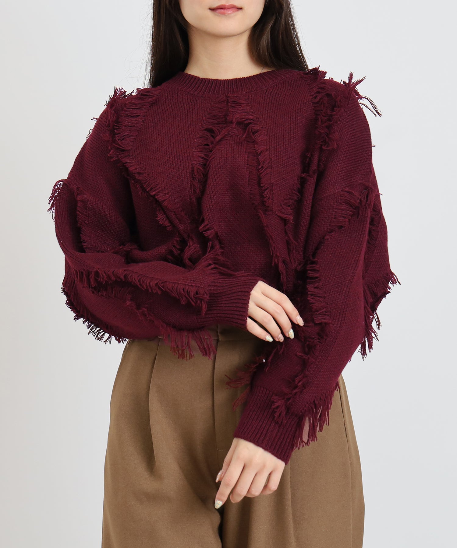 ワイン model:160cm 着用サイズ:M