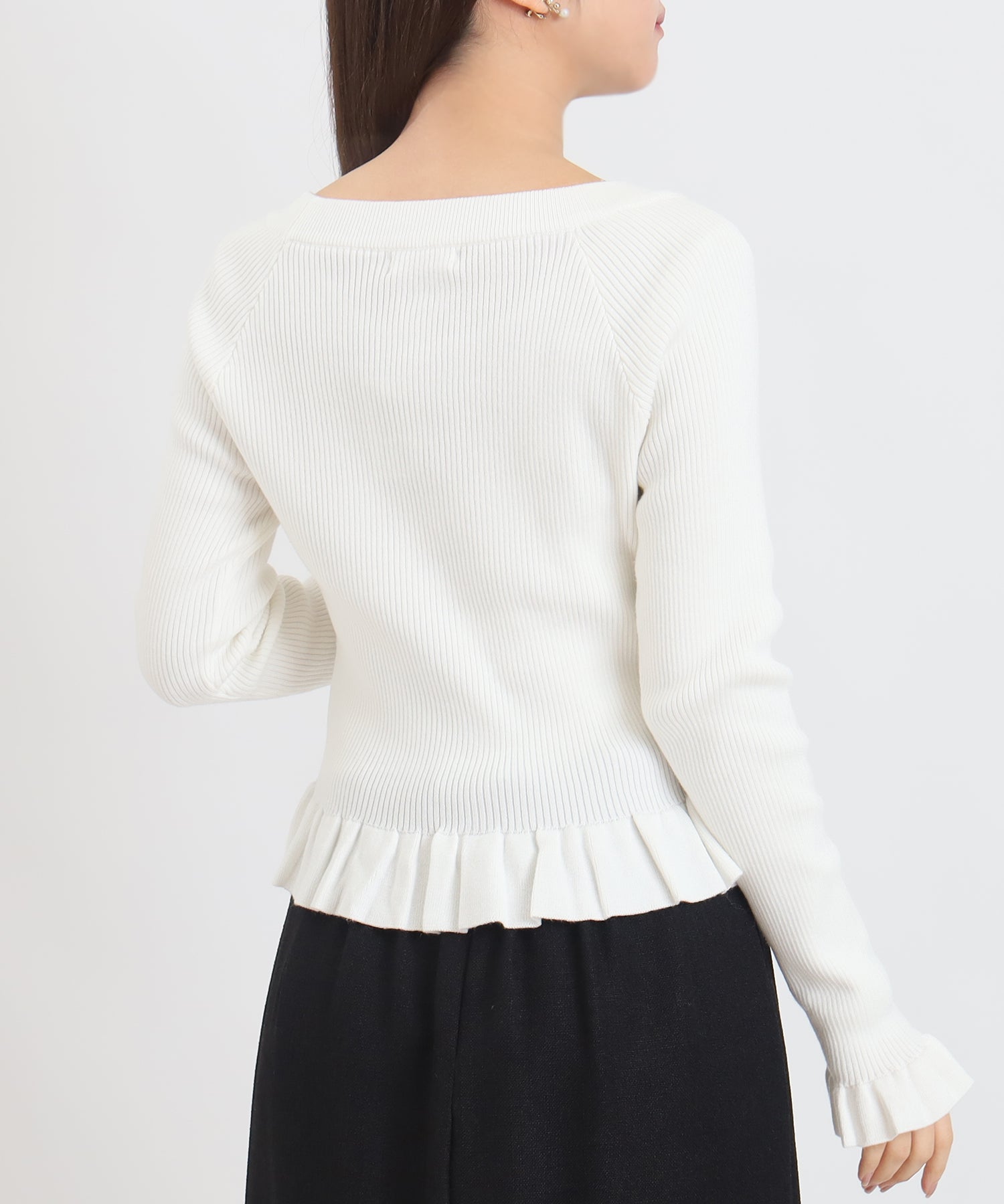 ホワイト model:156 着用サイズ:M