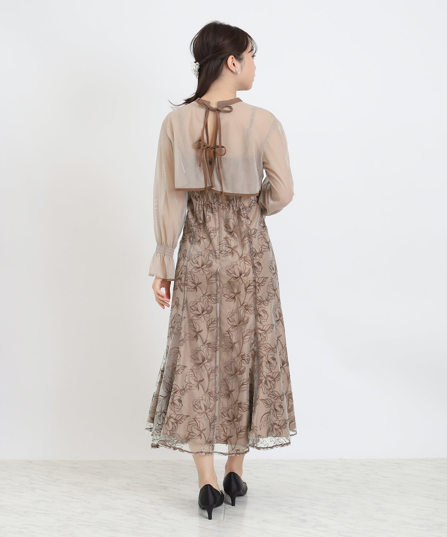 ブラウン model:156 着用サイズ:S