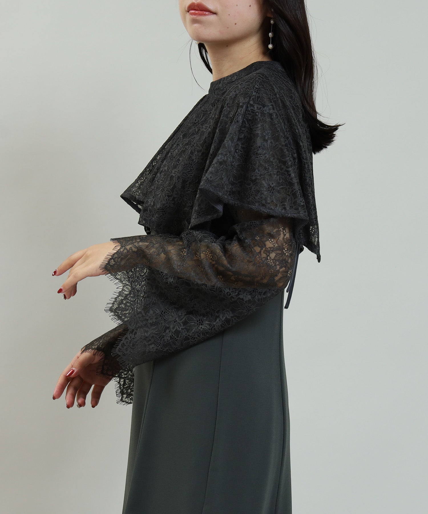 チャコール model:156cm 着用サイズ:M