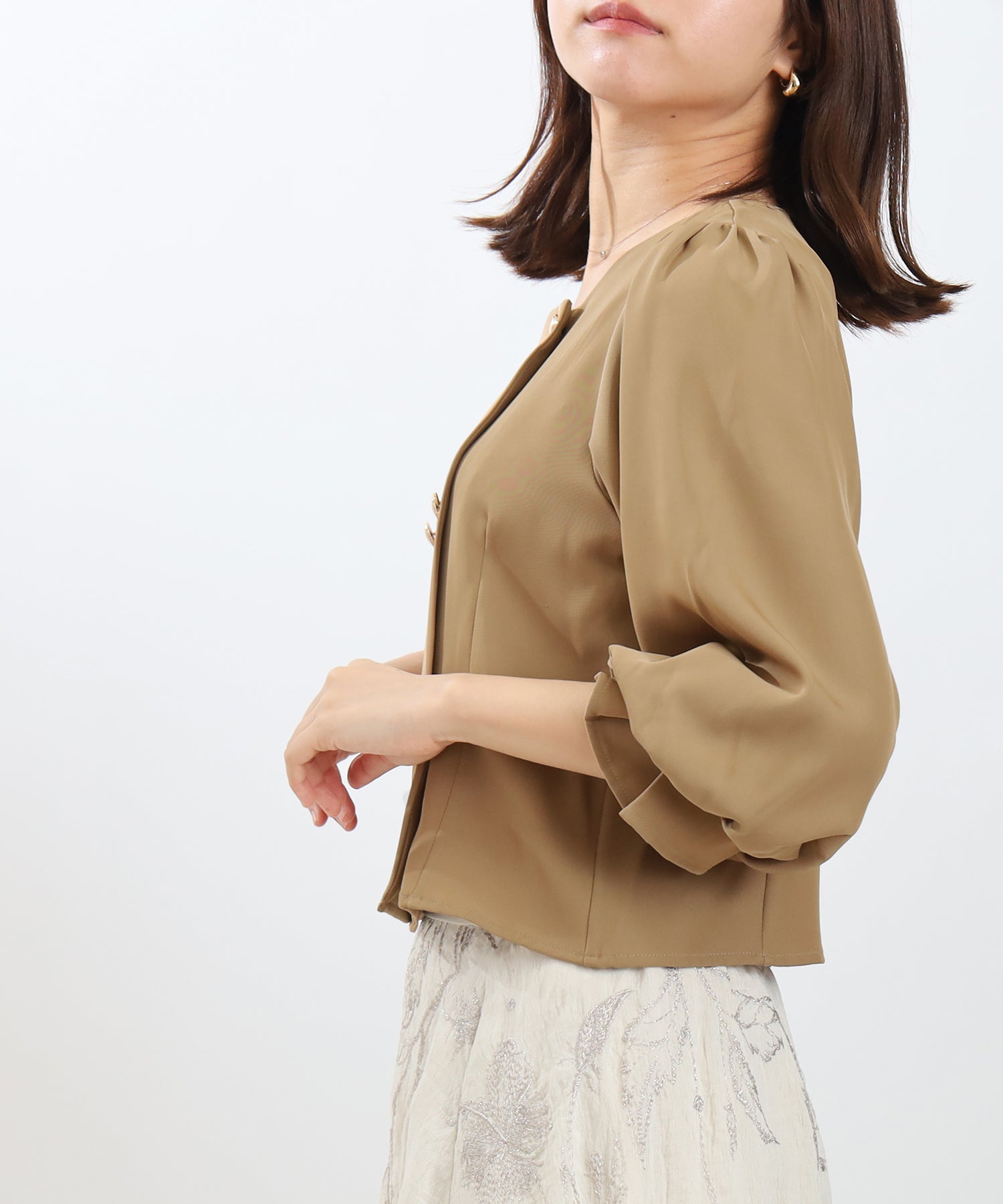 ブラウン model:156 着用サイズ:M