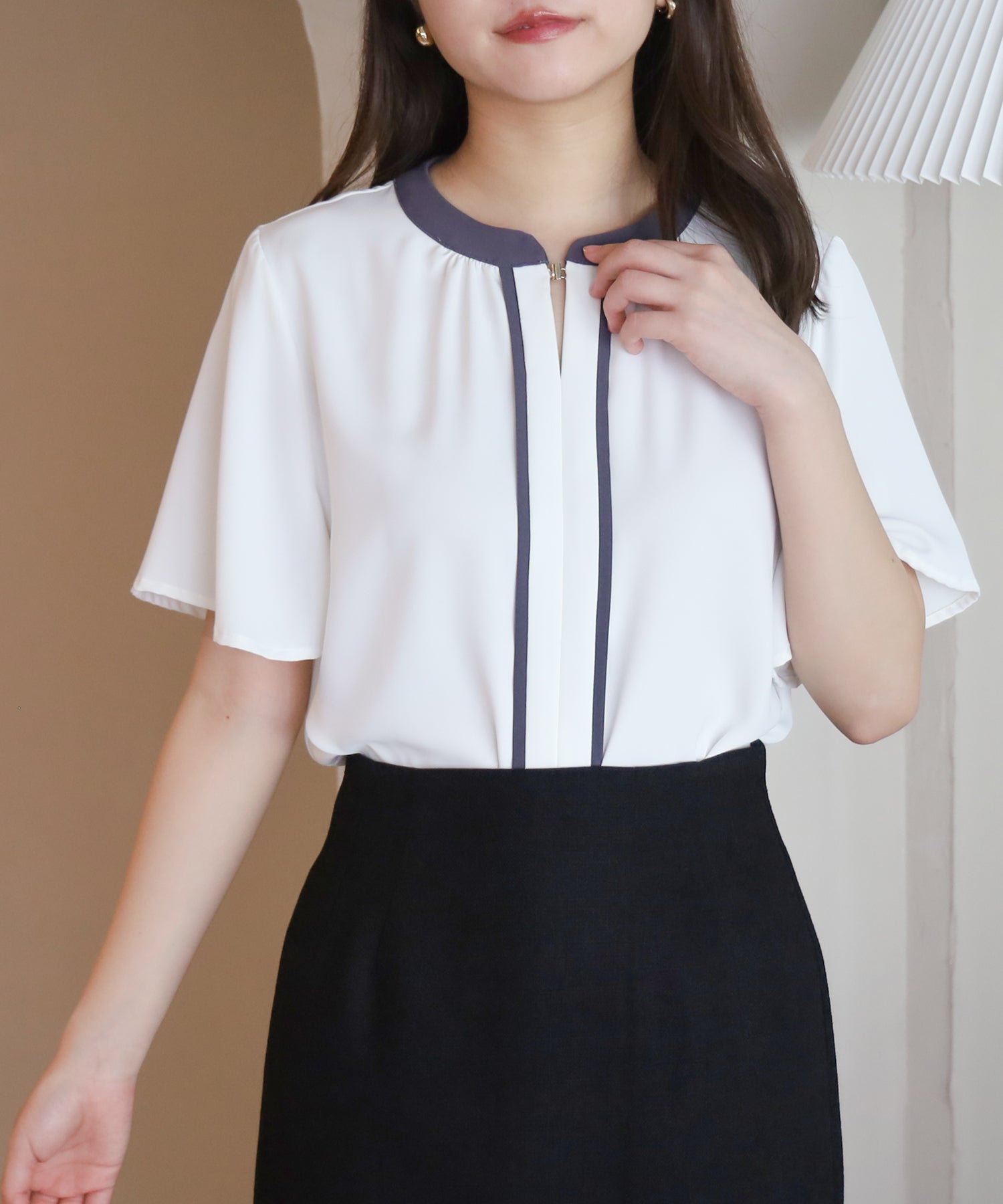 ホワイト model:156cm 着用サイズ:S