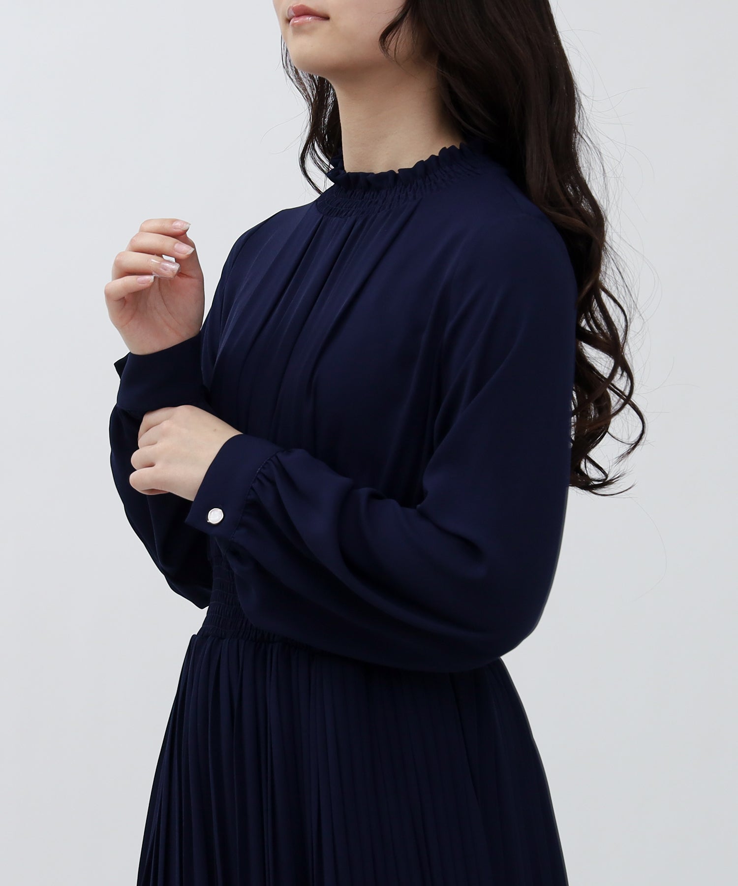 ネイビー model:160 着用サイズ:M