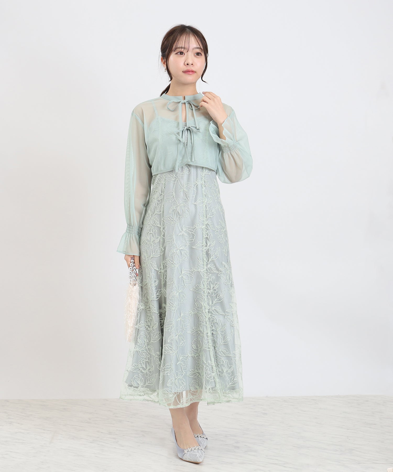 ミント model:156 着用サイズ:S