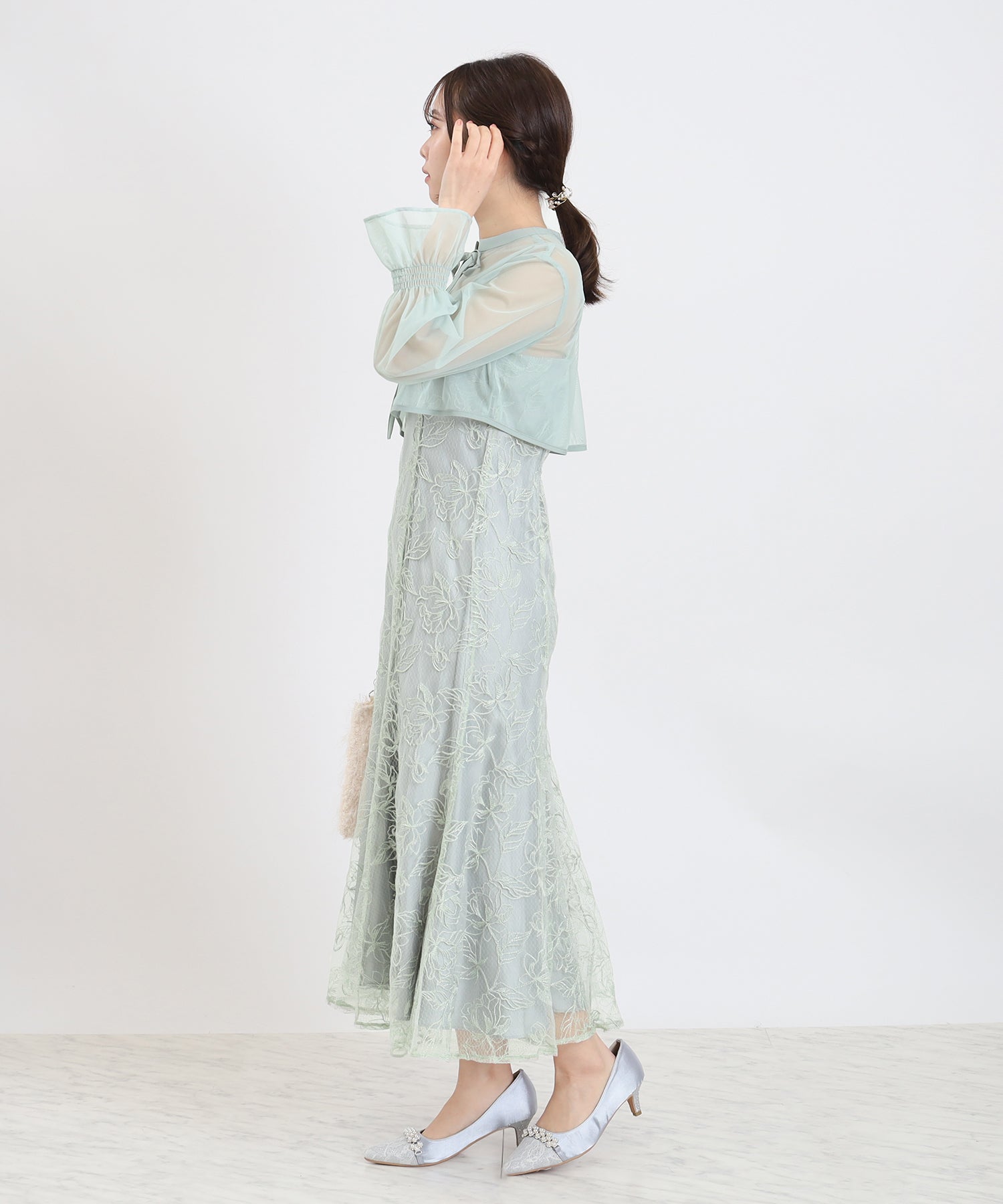 ミント model:156 着用サイズ:S