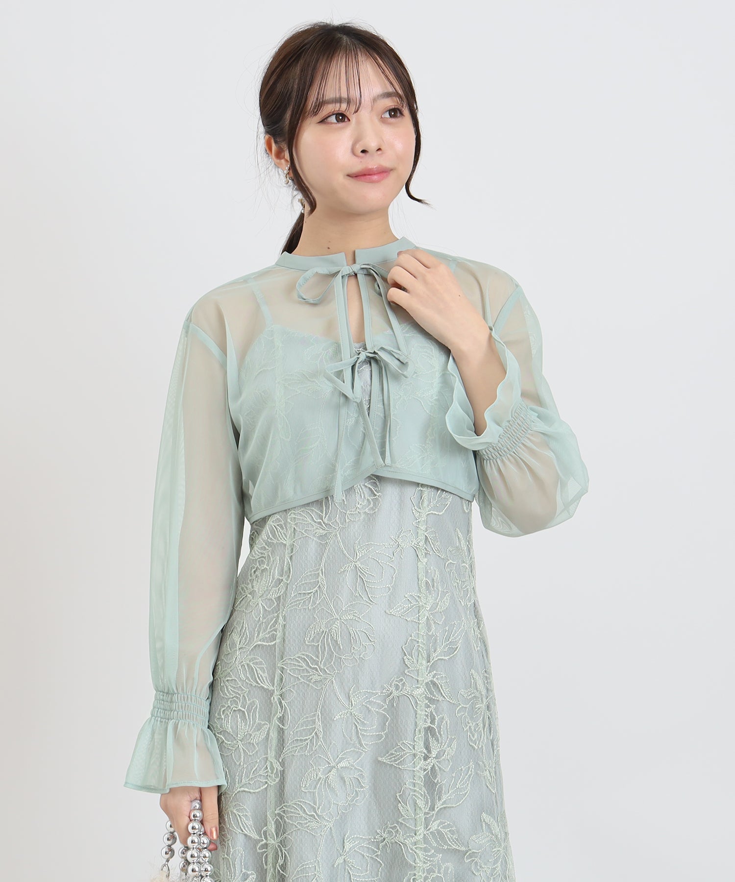 ミント model:156 着用サイズ:S