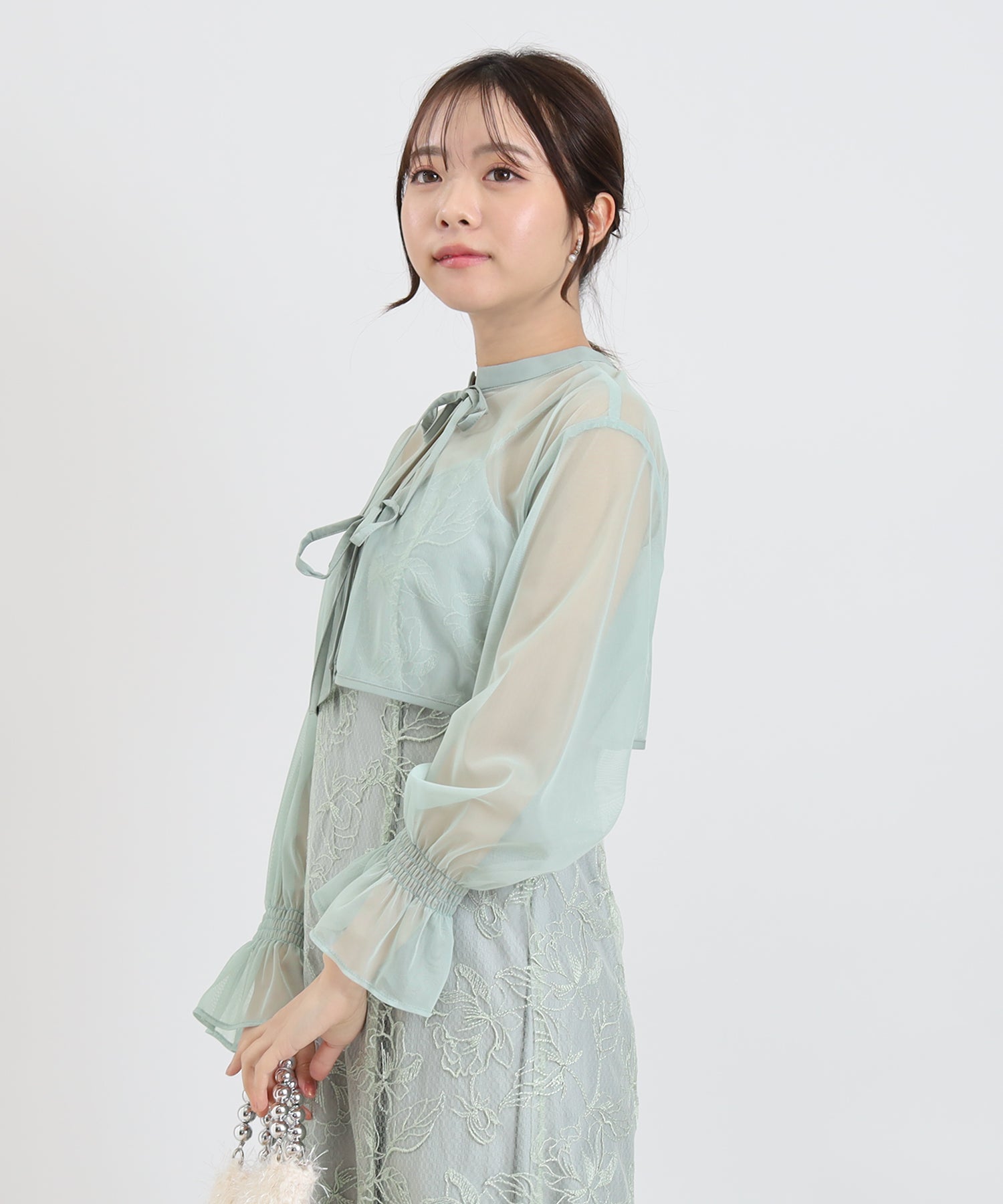 ミント model:156 着用サイズ:S