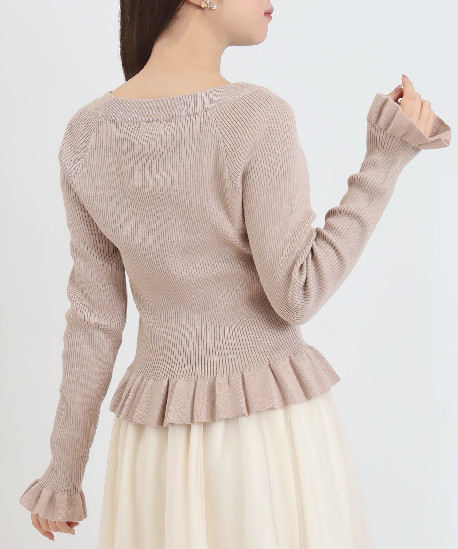 ベージュ model:156 着用サイズ:M