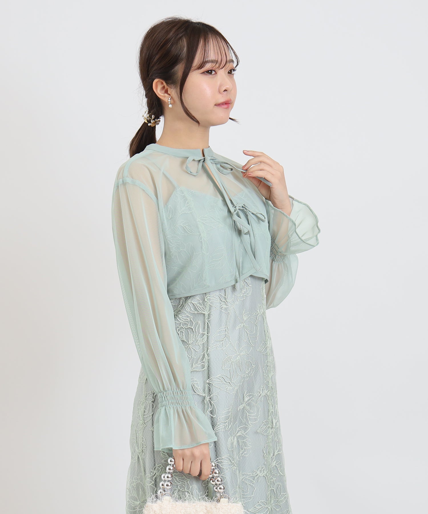 ミント model:156 着用サイズ:S