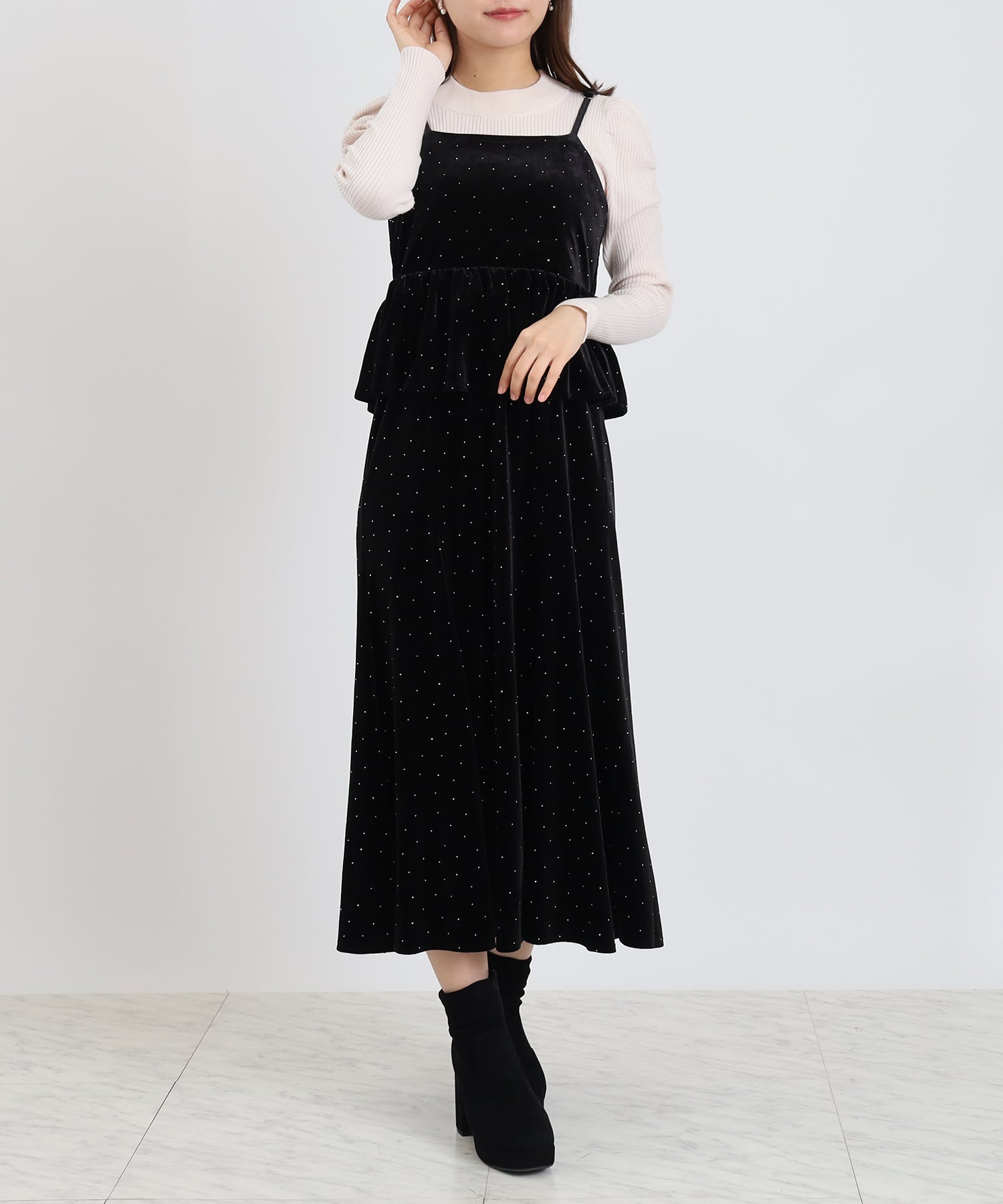 ブラック model:156 着用サイズ:M