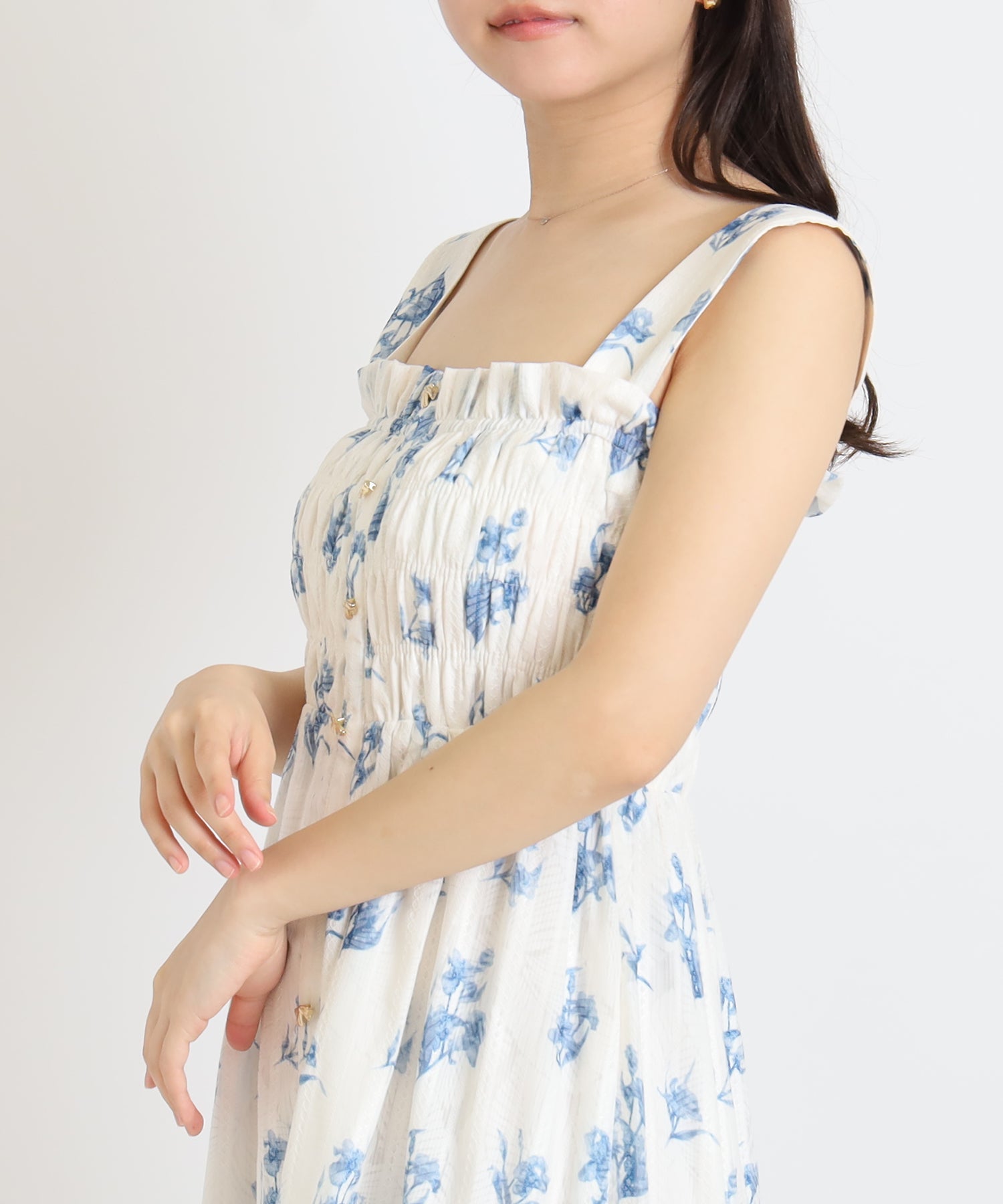 ブルー model:156cm 着用サイズ:M