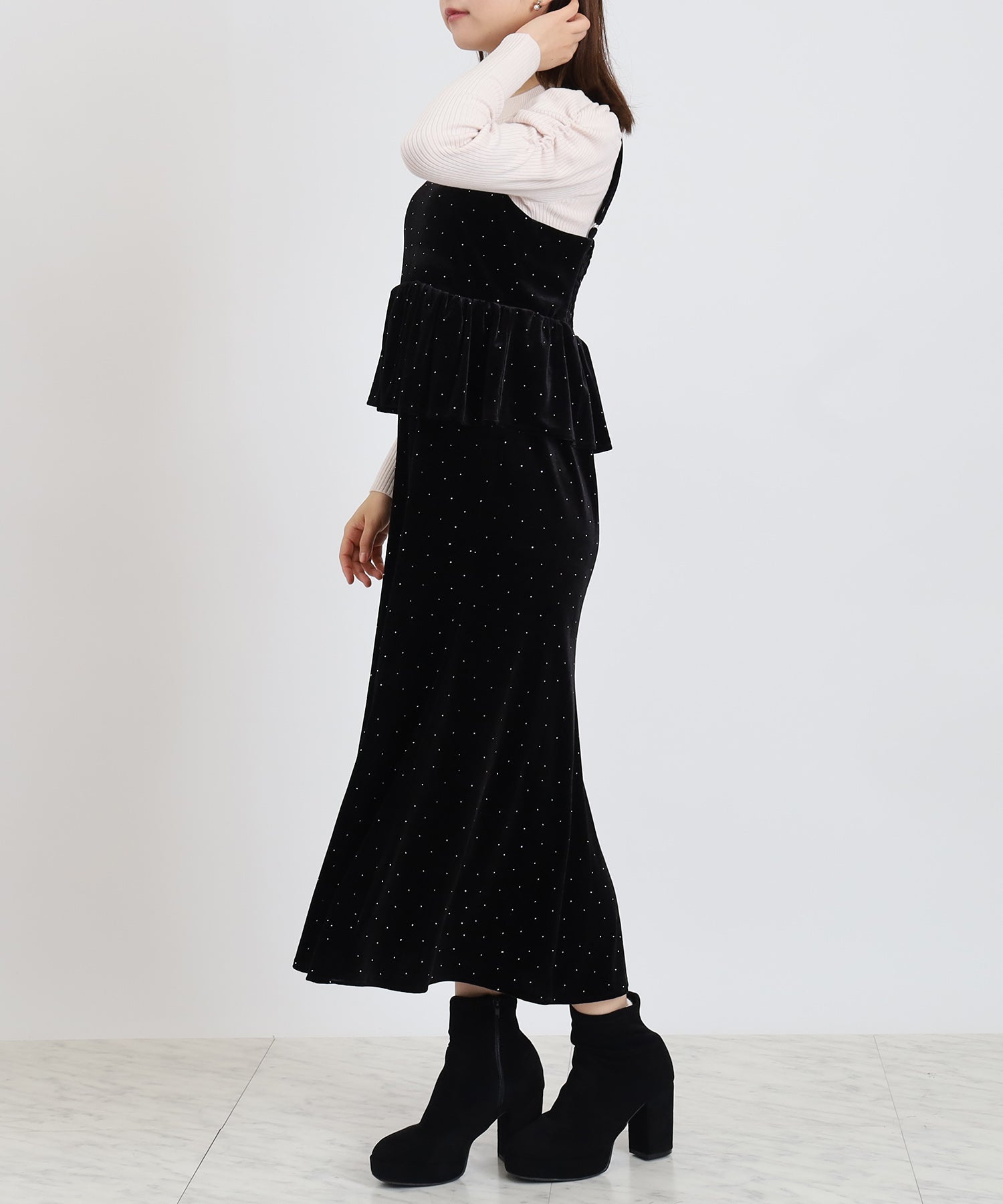 ブラック model:156 着用サイズ:M