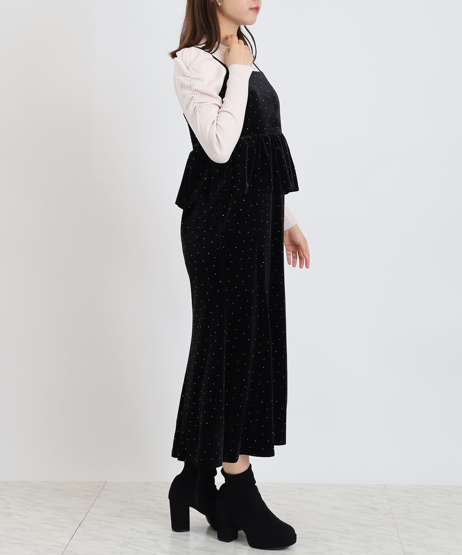 ブラック model:156 着用サイズ:M