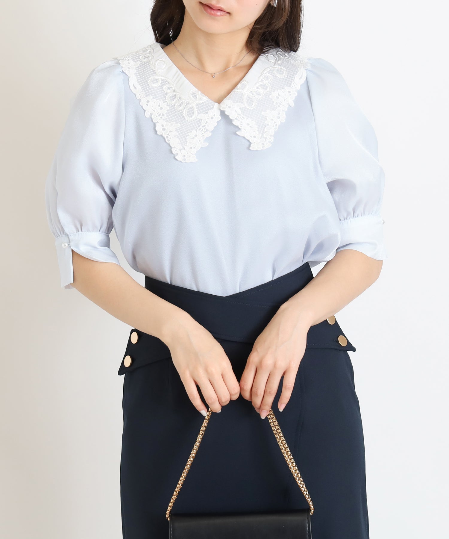 サックス model:160cm 着用サイズ:M