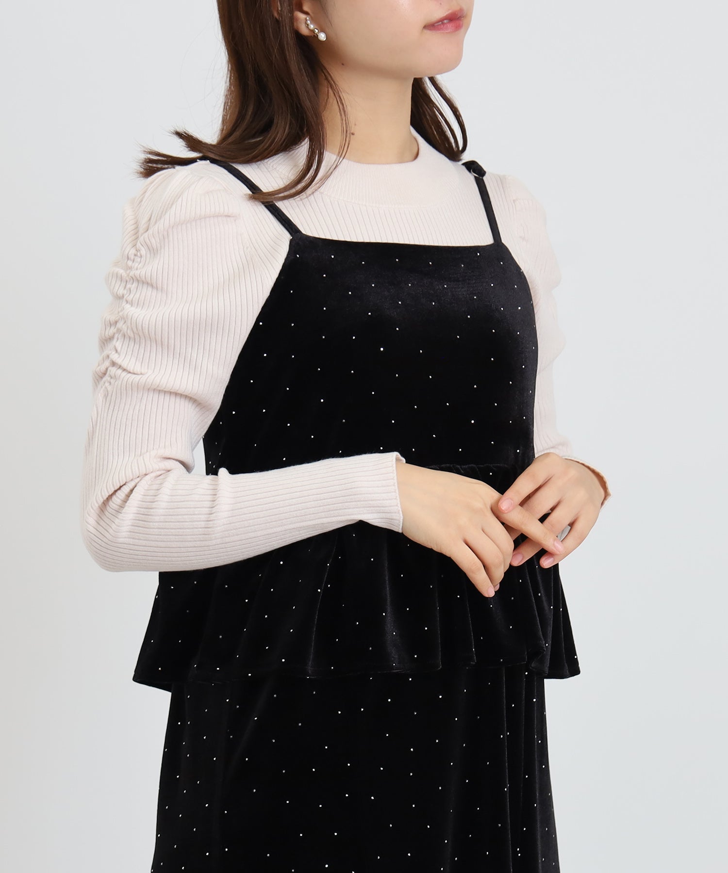 ブラック model:156 着用サイズ:M