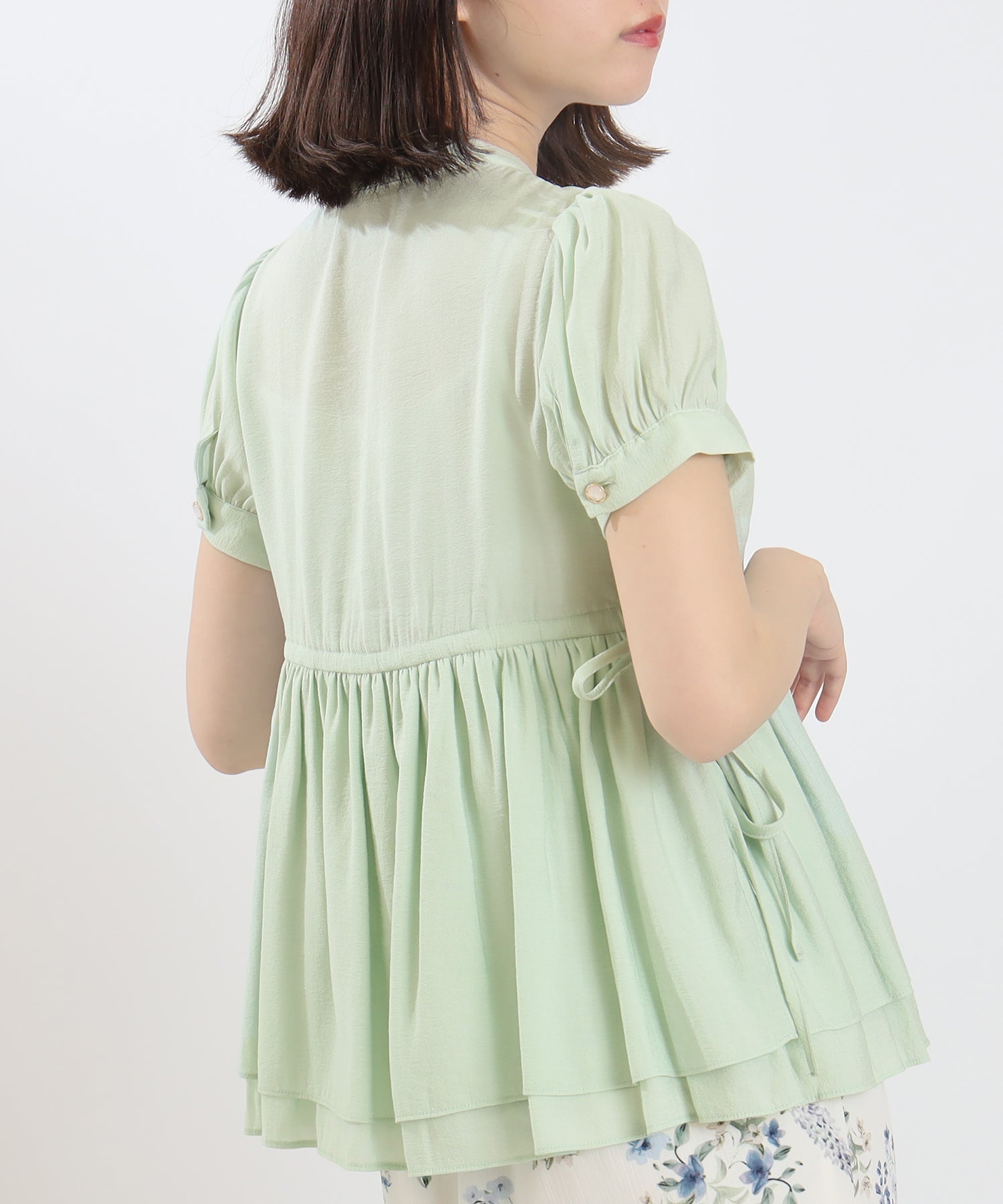 ミント model:156 着用サイズ:M